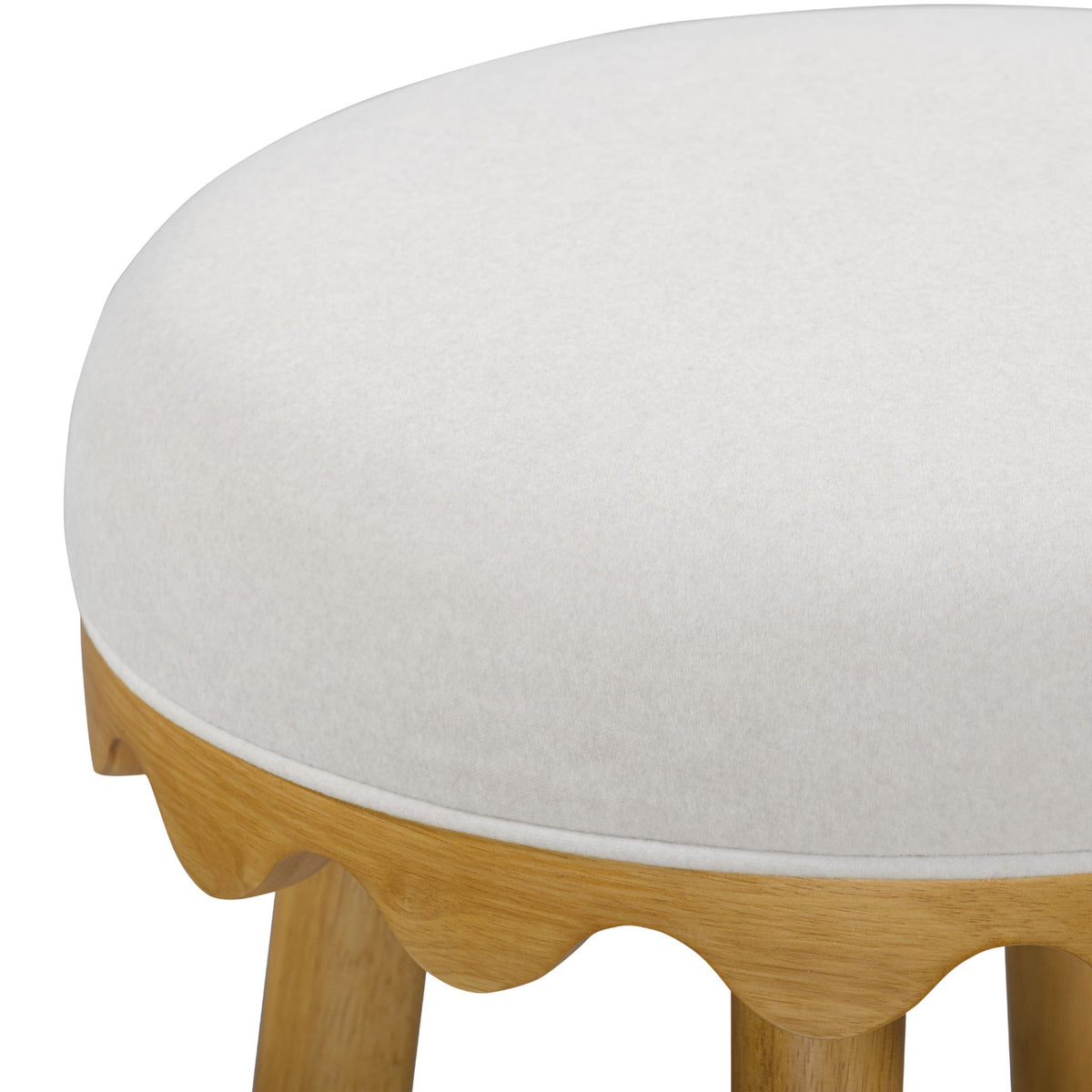 Oodle - Performance Vegan Mohair Stool