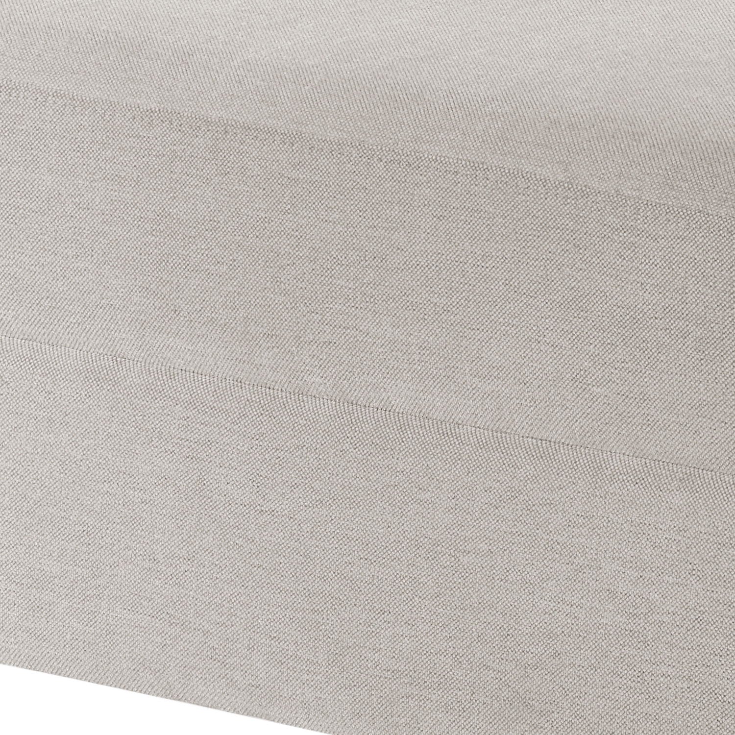 Candor - Ottoman Upholstered Footrest - Beige / Gray