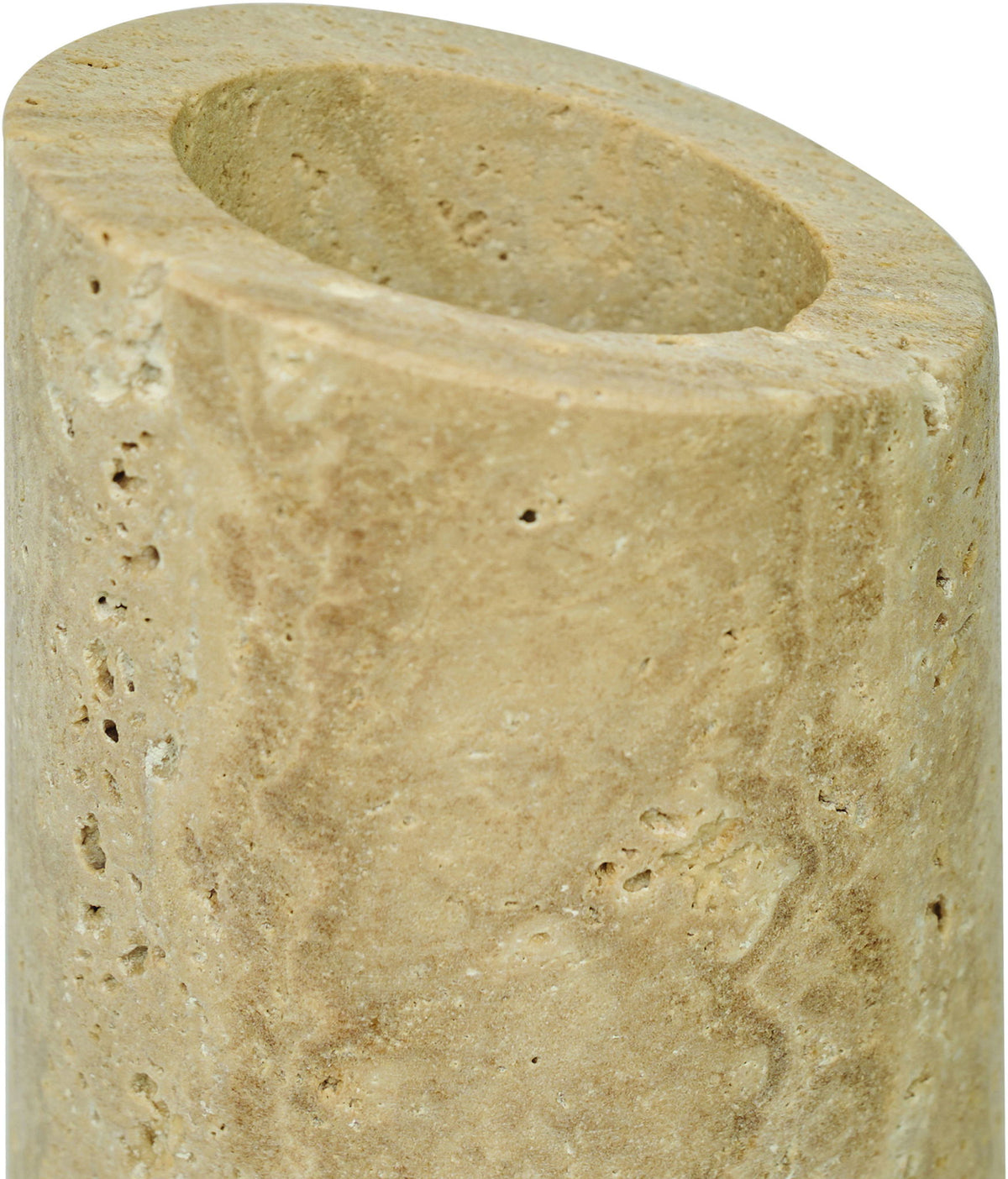 Lochlan - Travertine Vase