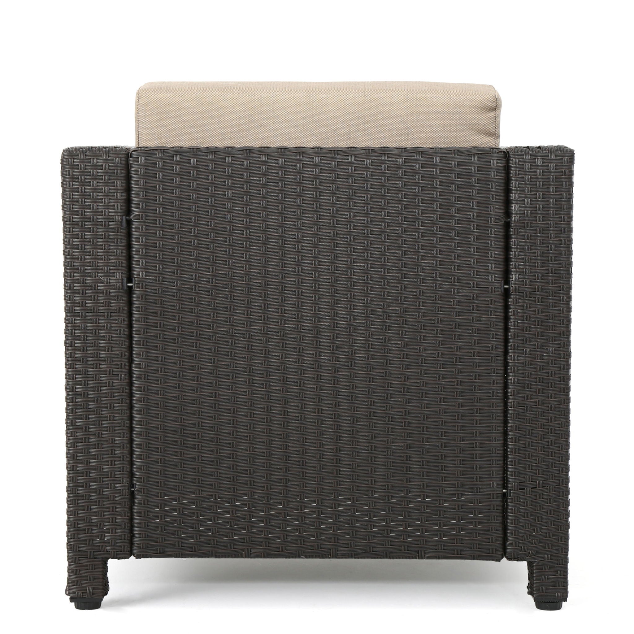 Stylish Outdoor Club Chair With Weather Resistant Cushions