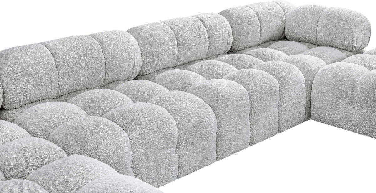 Ames - 6 Piece Fabric Modular U-Shaped Sectional