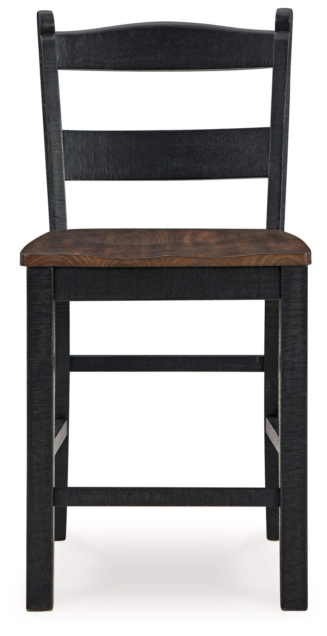 Valebeck - Barstool (Set of 2) - Black / Brown