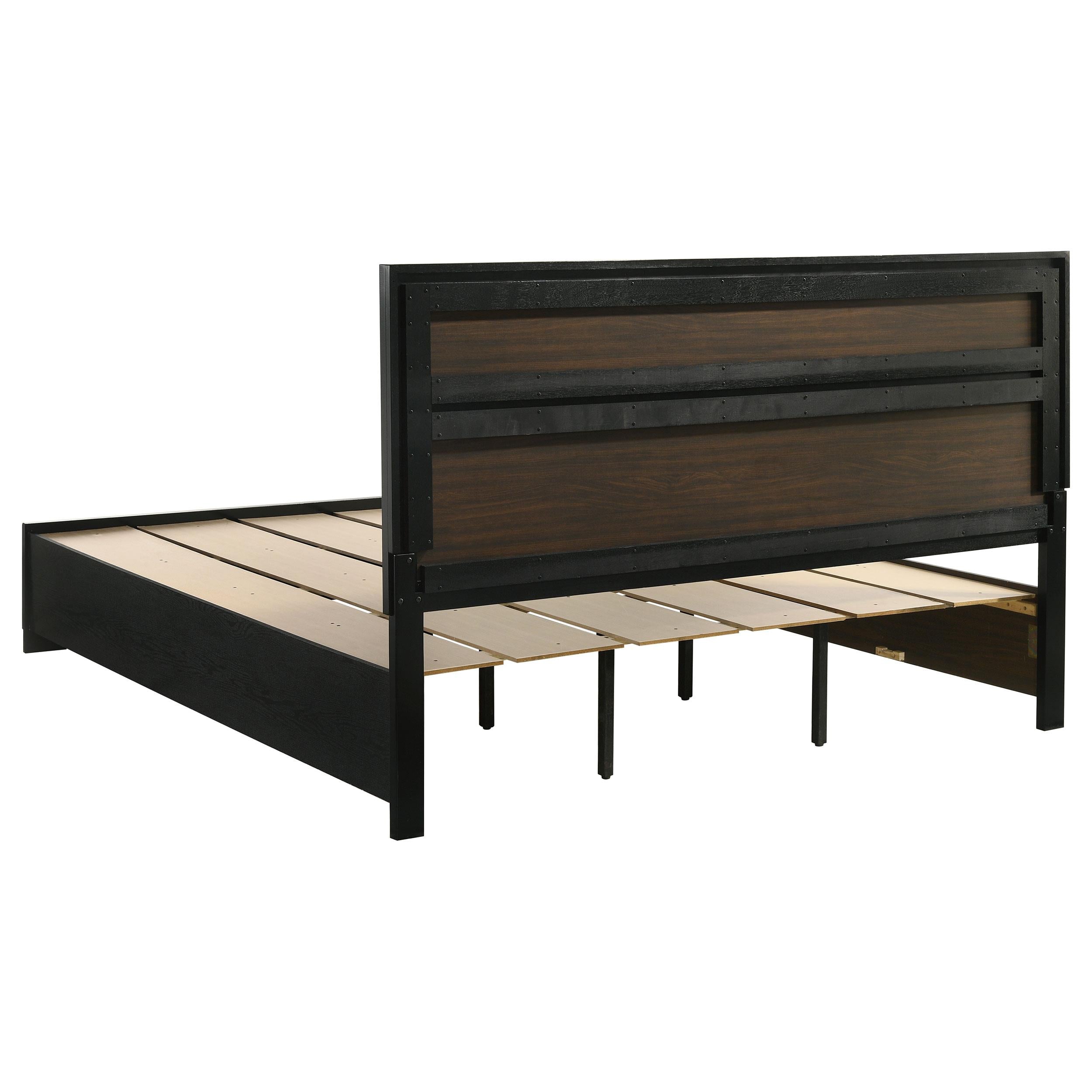 Diamond Modern Furniture COA Miranda California King Panel Bed with Storage 206361KW IMAGE 4