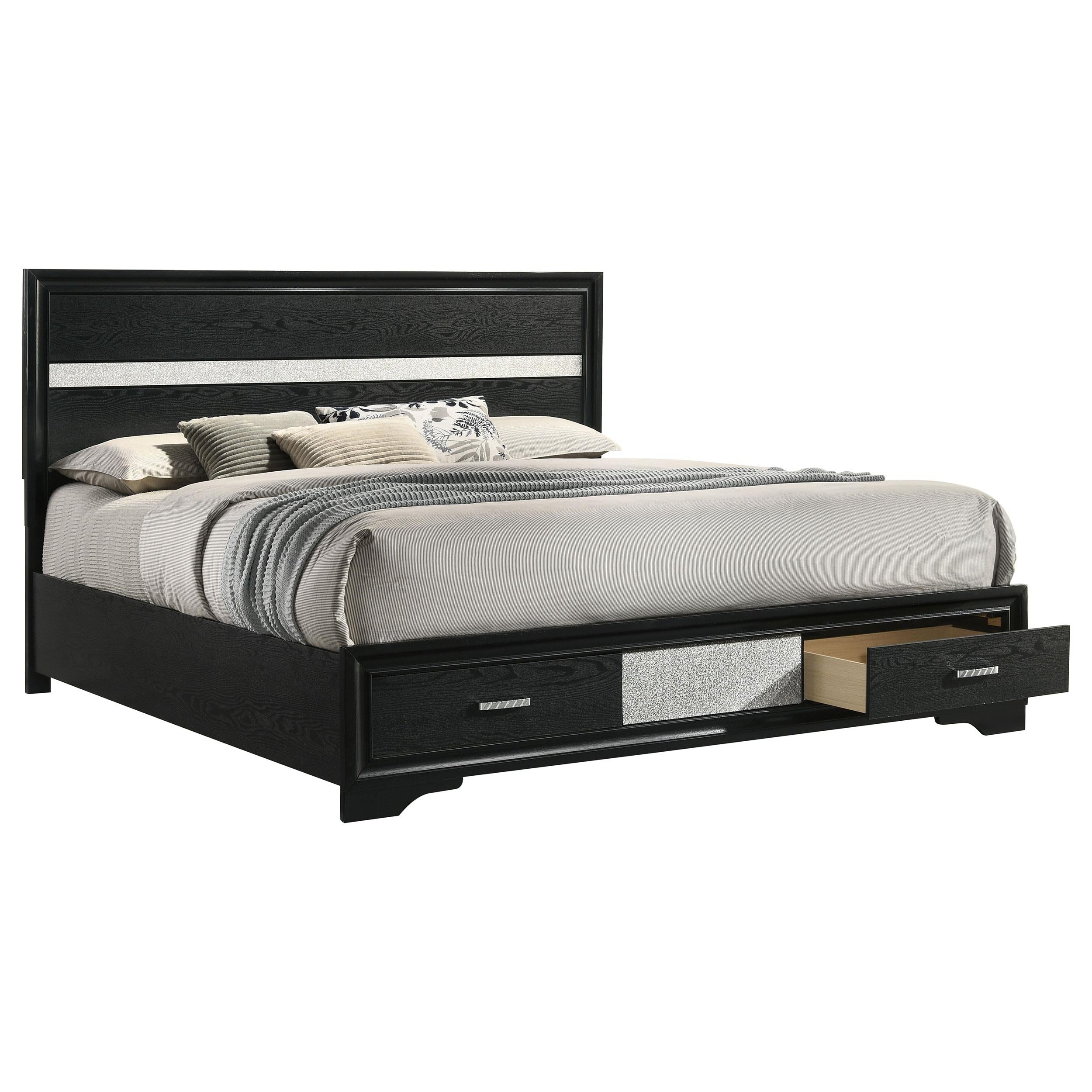 Coaster Furniture Miranda King Bed with Storage 206361KE IMAGE 2