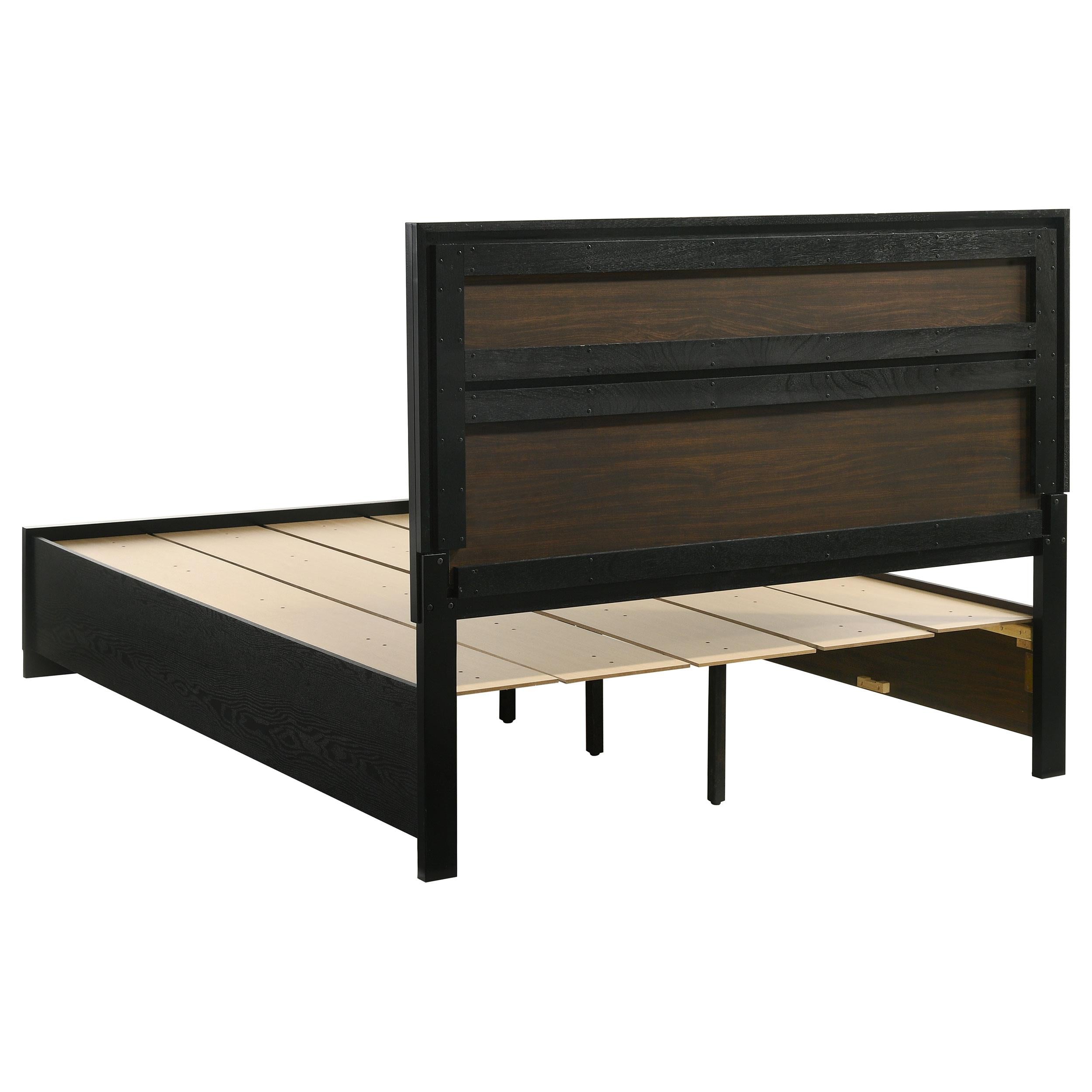 Diamond Modern Furniture COA Miranda Queen Panel Bed with Storage 206361Q IMAGE 4