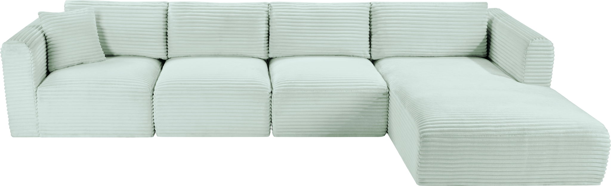 Shaggy - 4 Piece Modular Sectional