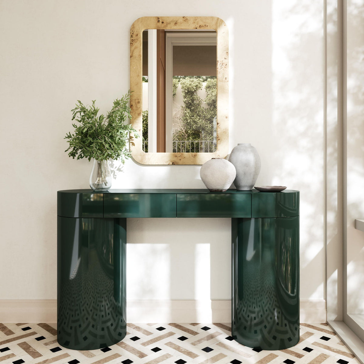 Mira - High Gloss Console Table