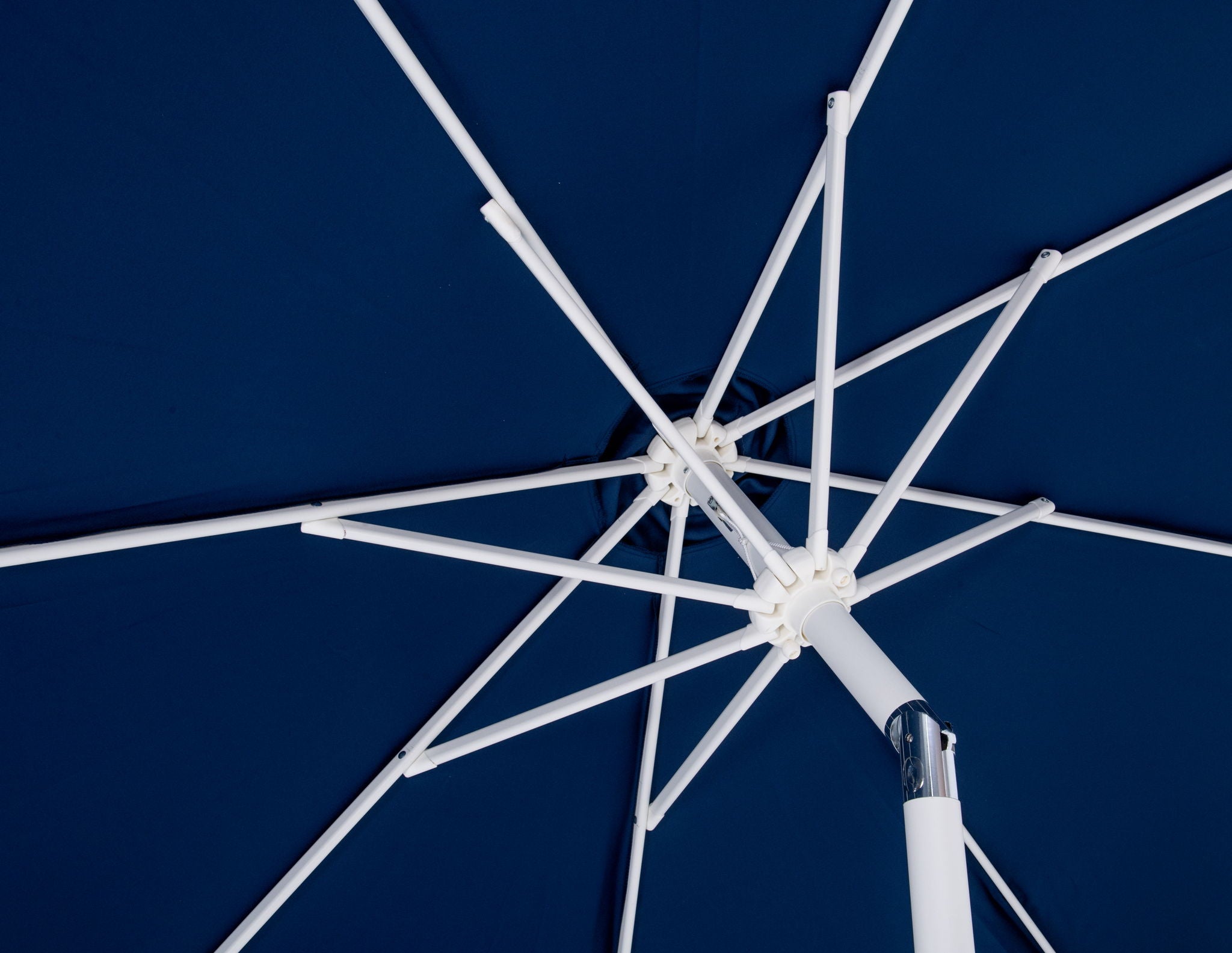 Amalfi - Patio Umbrella - White Pole