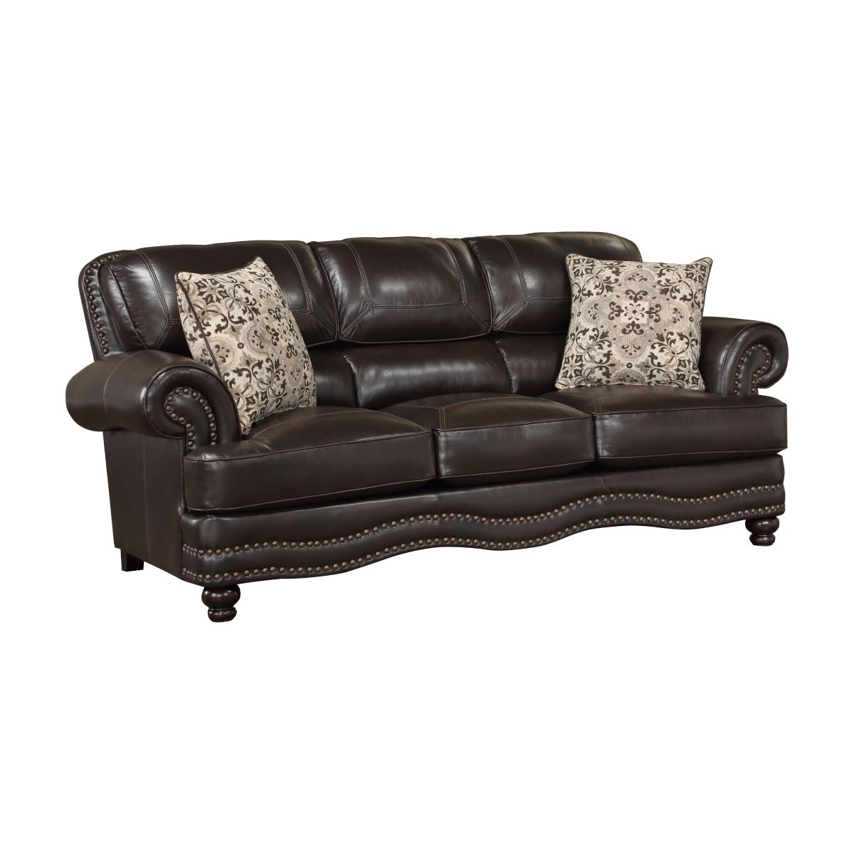 Milford - Sofa & Loveseat - Brown