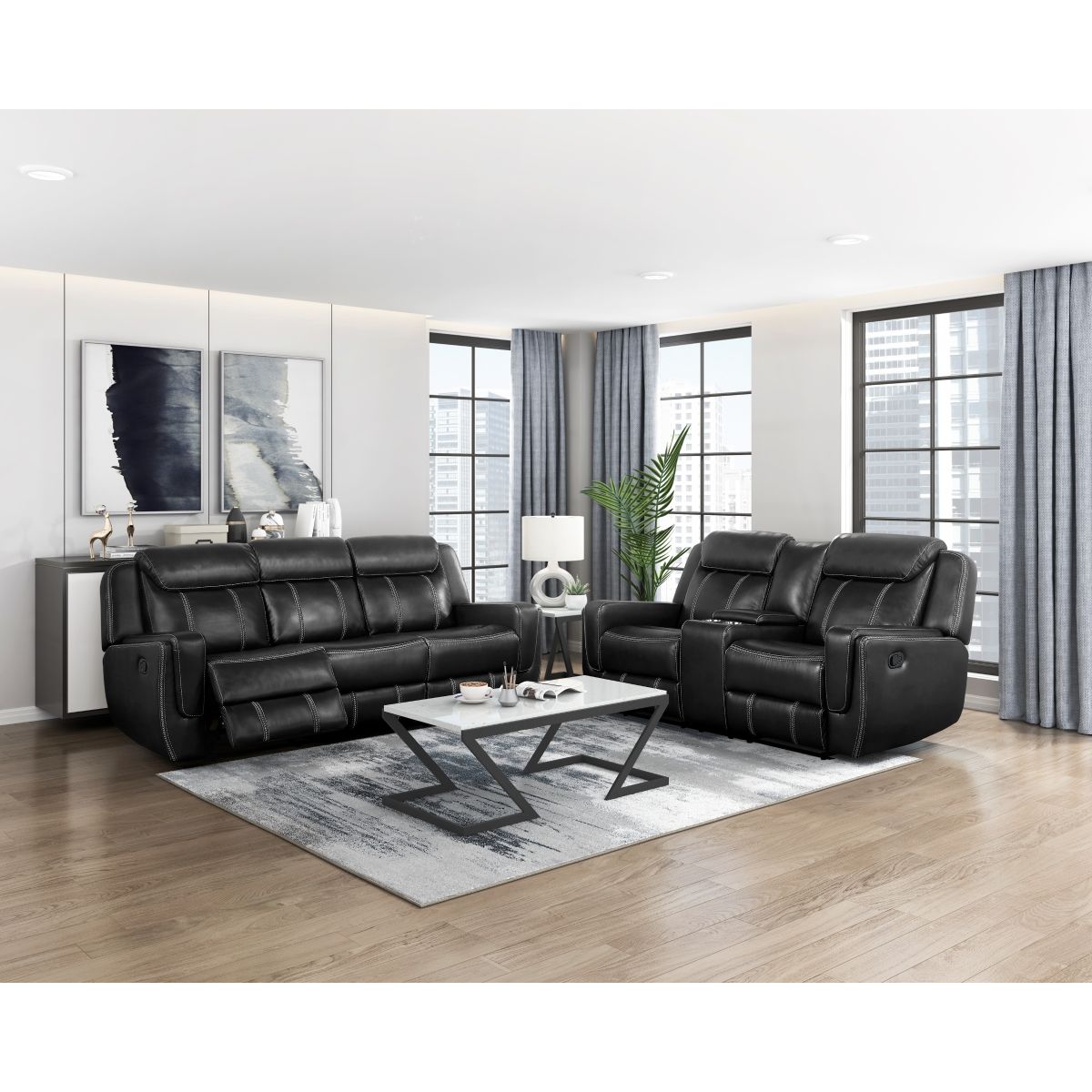 Littleton - Double Reclining Sofa