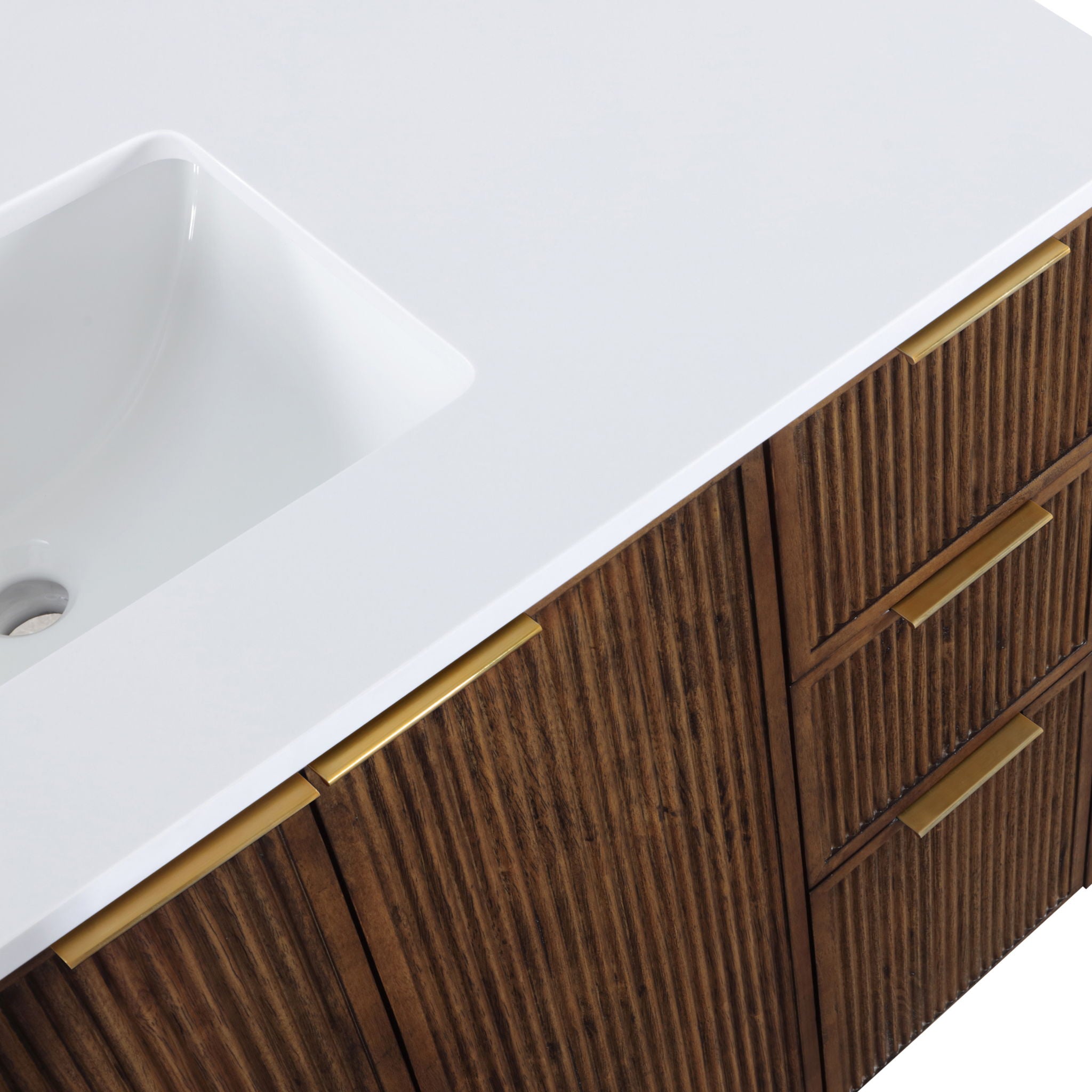 Willard - Engineered Stone And Solid Wood Bathroom Vanity