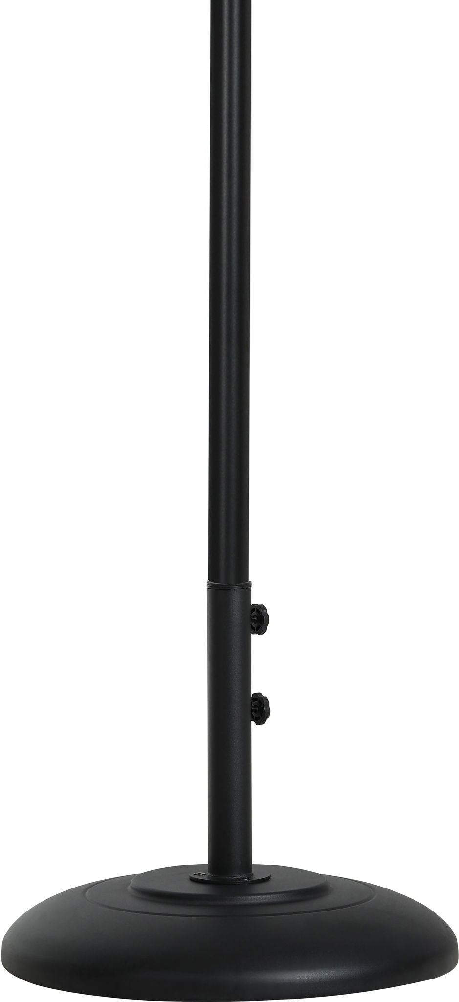 Amalfi - Patio Umbrella - Black Base / Black Pole
