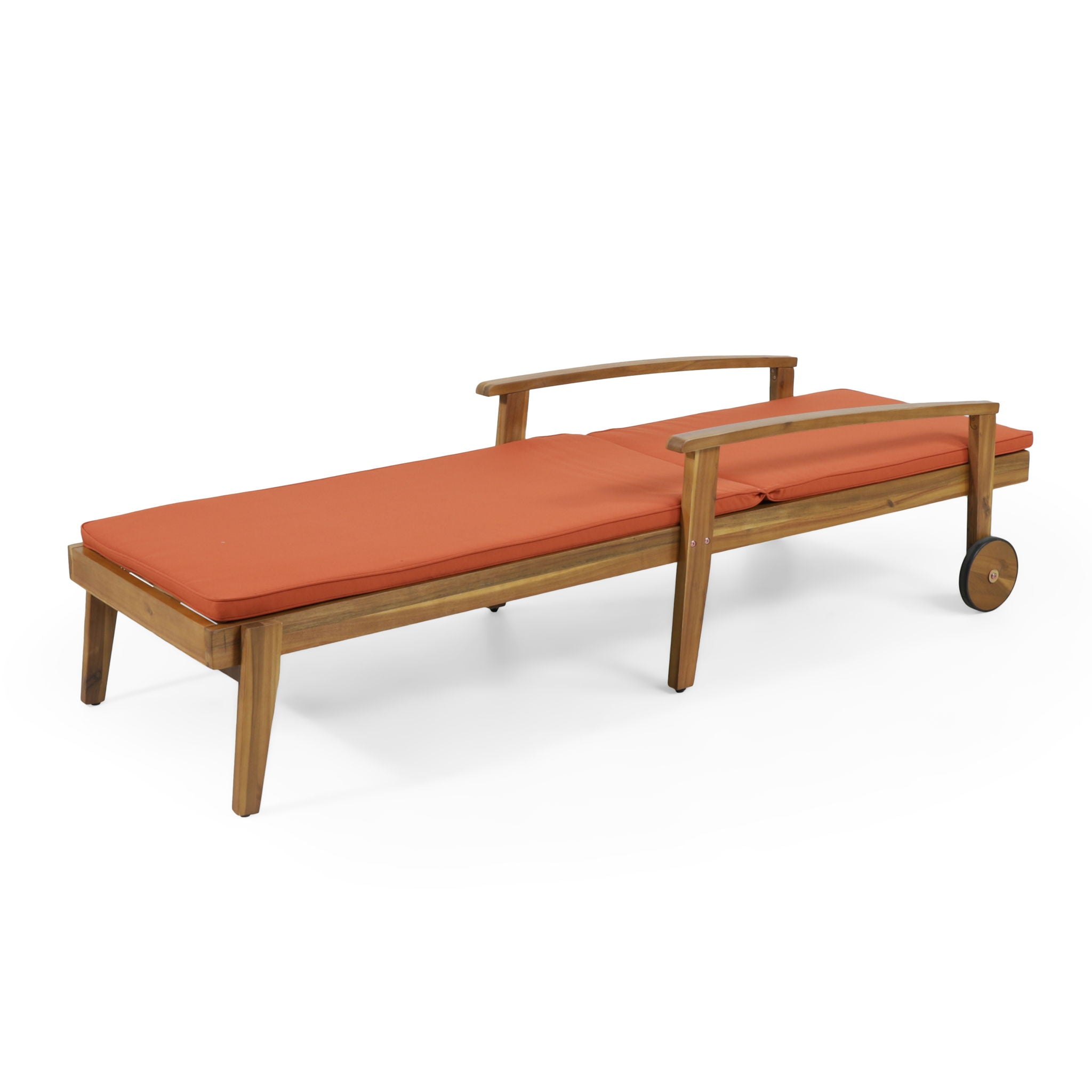 Jason - Chaise Lounge Adjustable Acacia Wood Outdoor Furniture