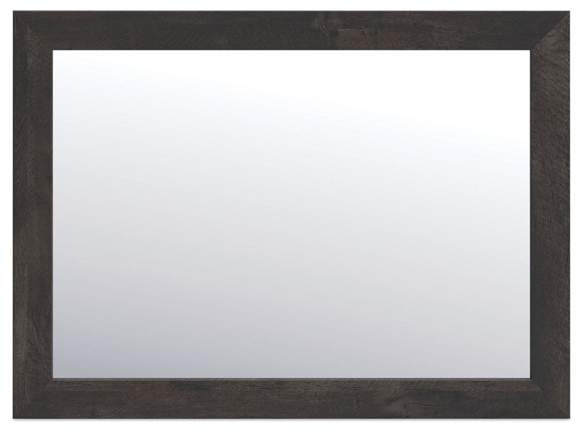 Hollivern - Bedroom Mirror - Dark Gray