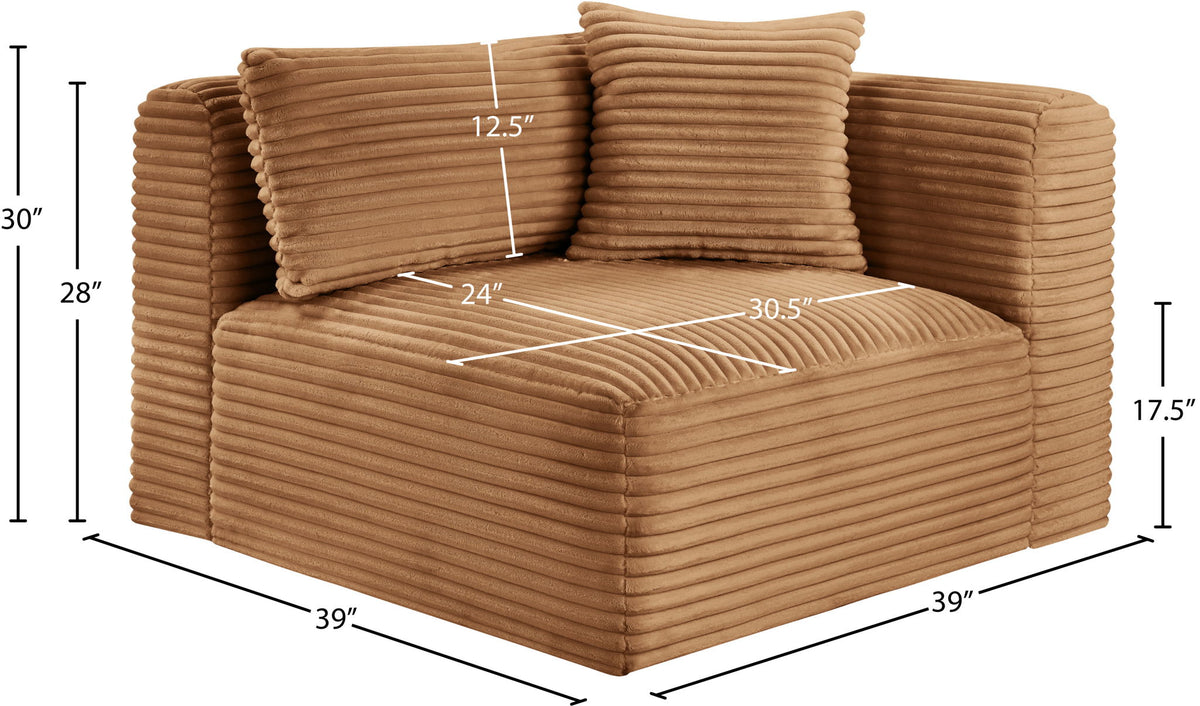 Shaggy - Fabric Corner Chair