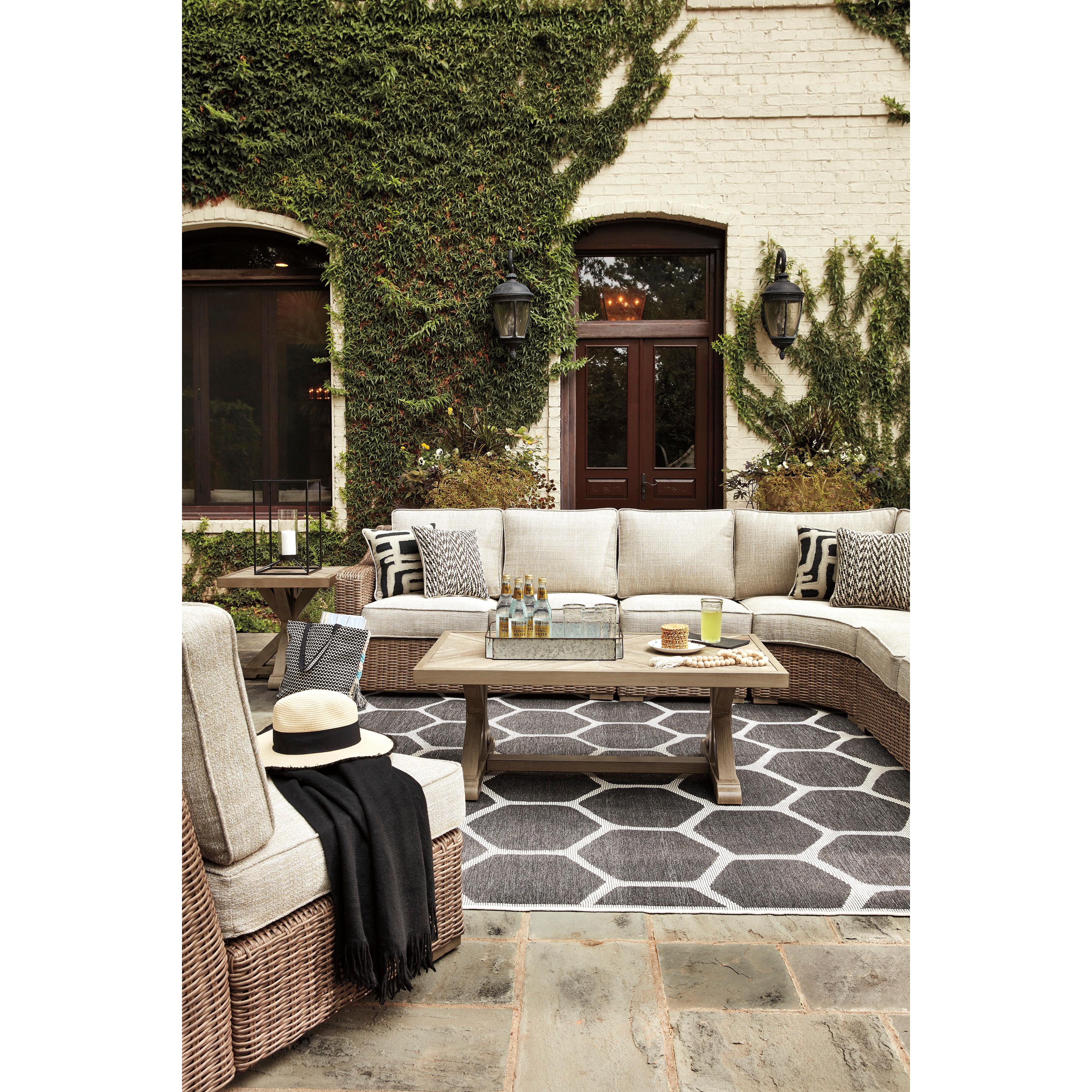 Signature Design by Ashley Beachcroft P791P7 4 pc Outdoor Seating Set IMAGE 9