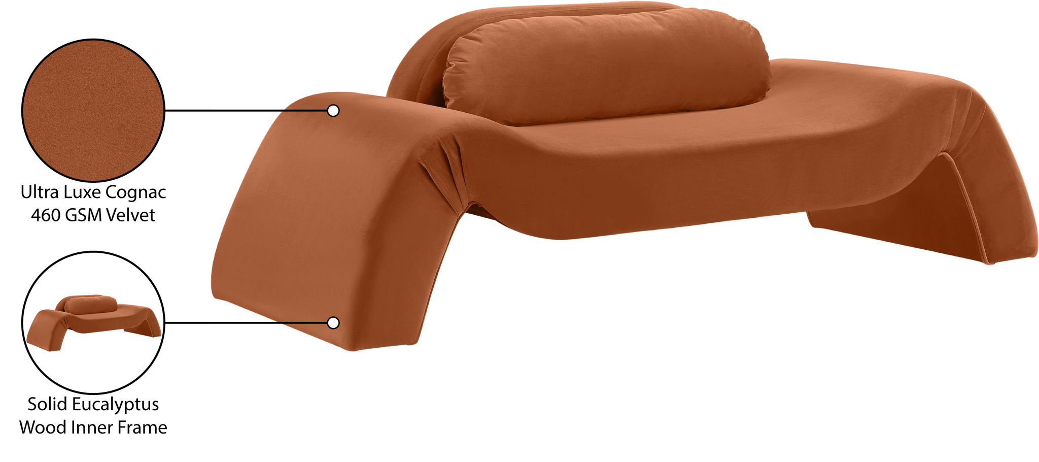Austin - Velvet Loveseat