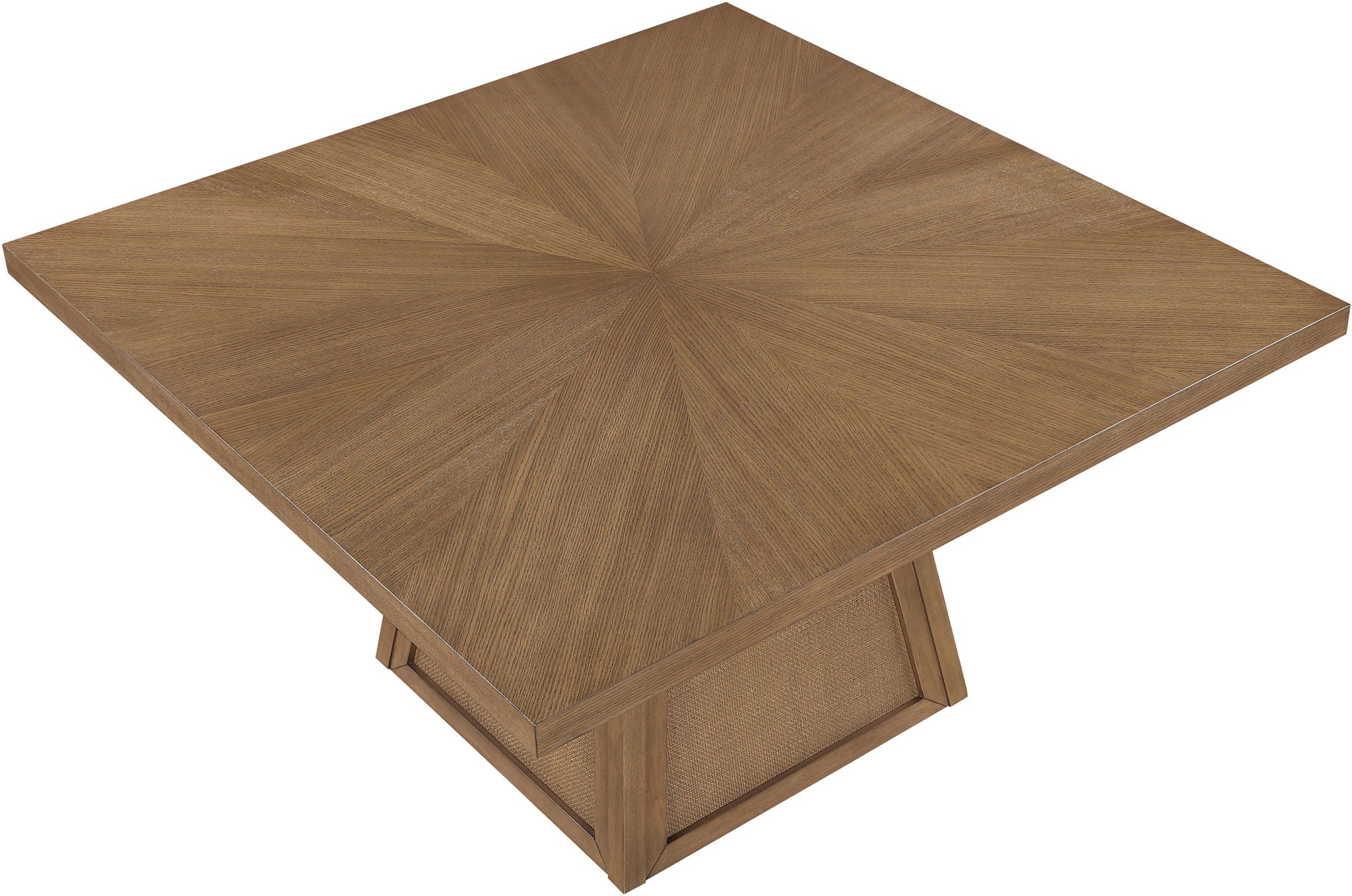 Fenwick - Cane Oak Veneer And Solid Wood Dining Table