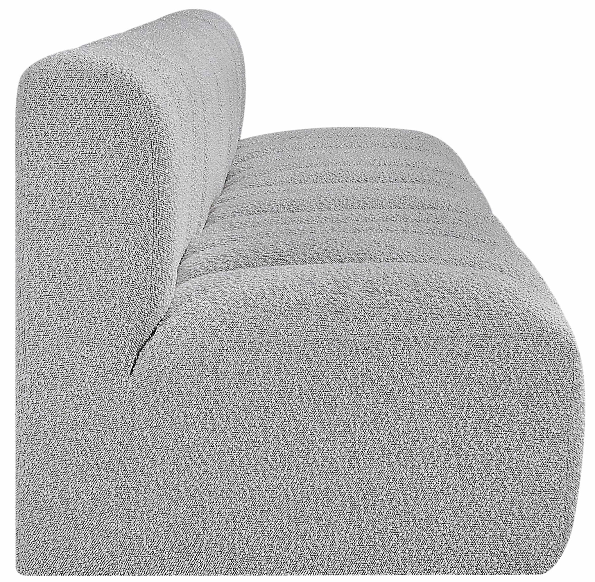 Arc - Boucle Fabric 4 Seats Modular Sofa