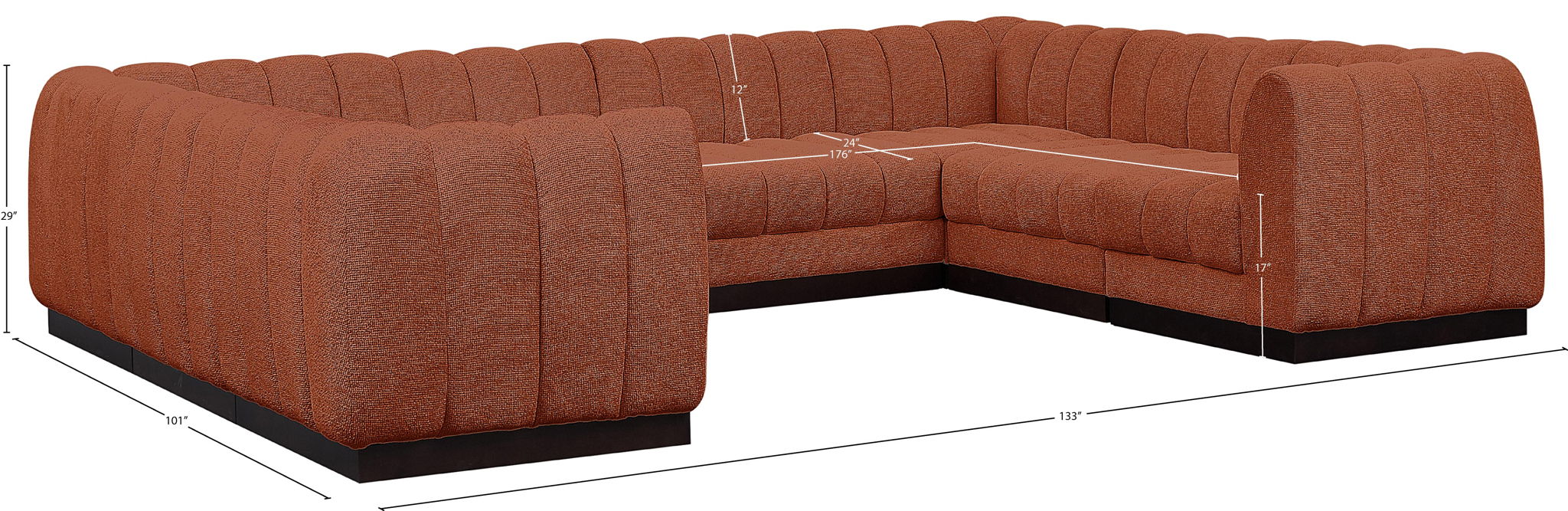 Quinn - 8 Piece Modular Sectional