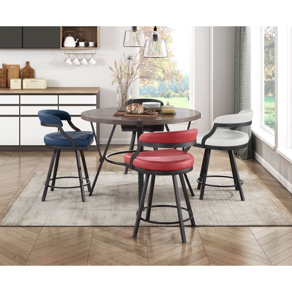 Crowley - Counter Height Table - Black