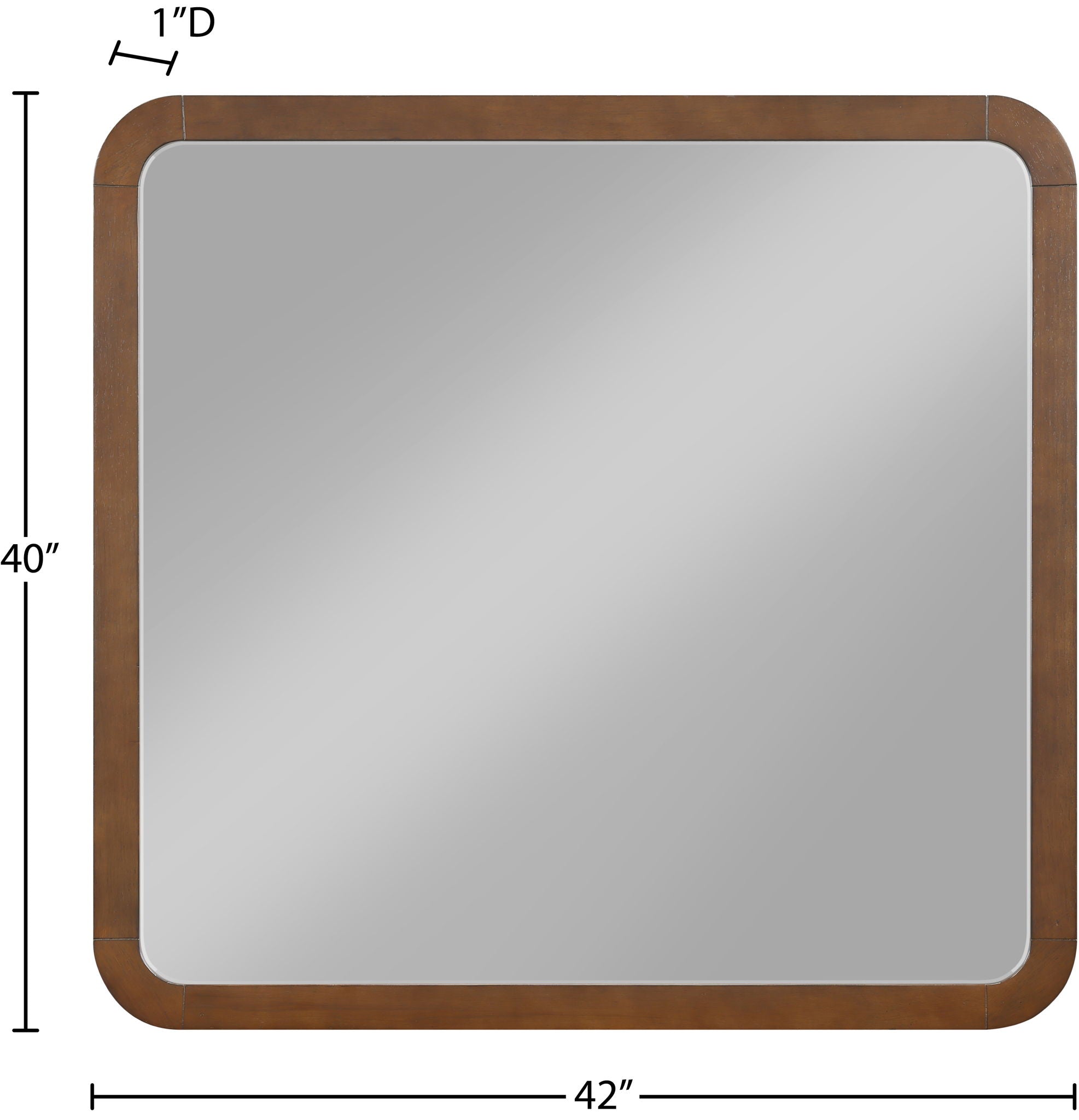 Giada - Solid Wood And Veneer Mirror