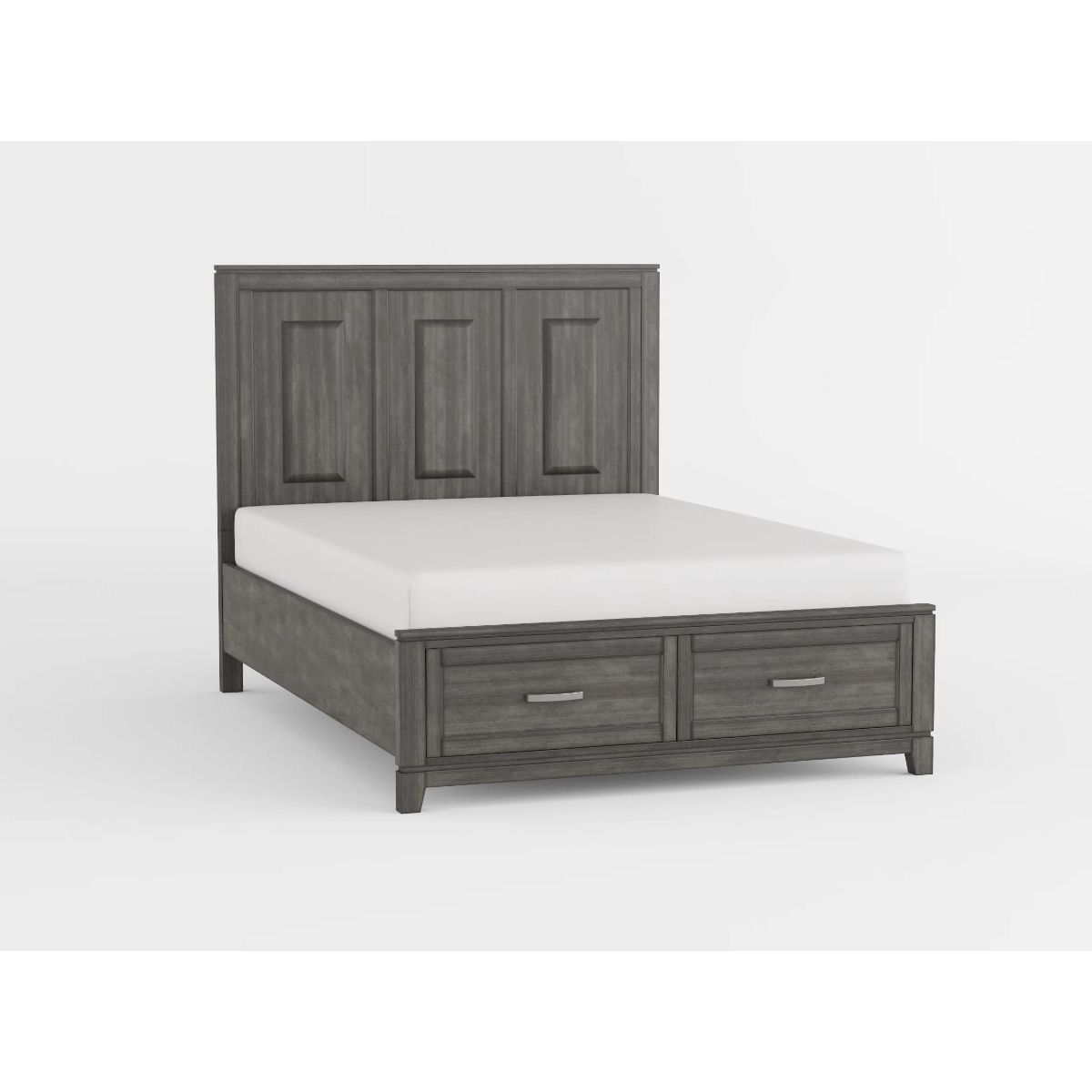 Garretson - Platform Bed With Footboard Storage