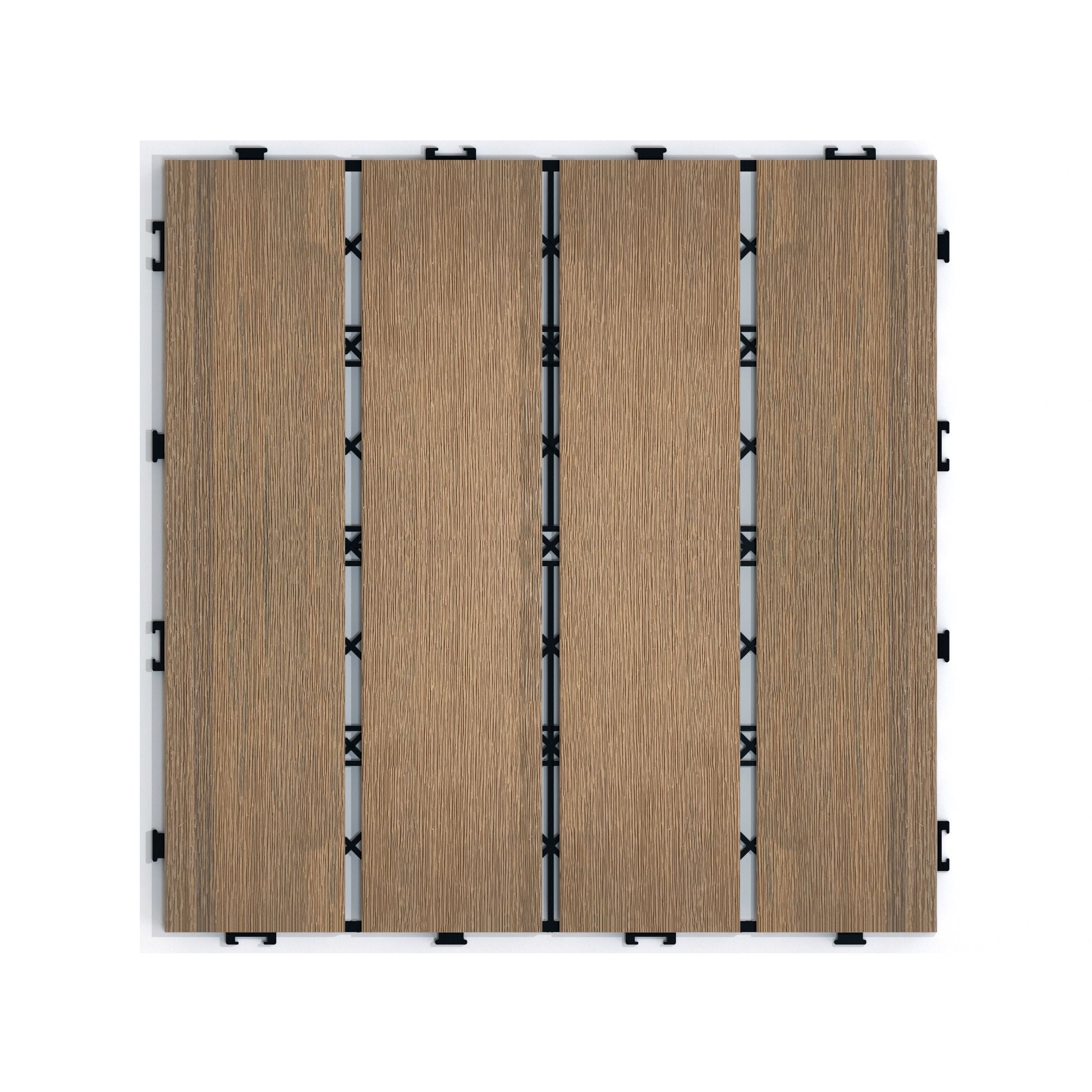 Patio Deck Tiles, Pack Of 22