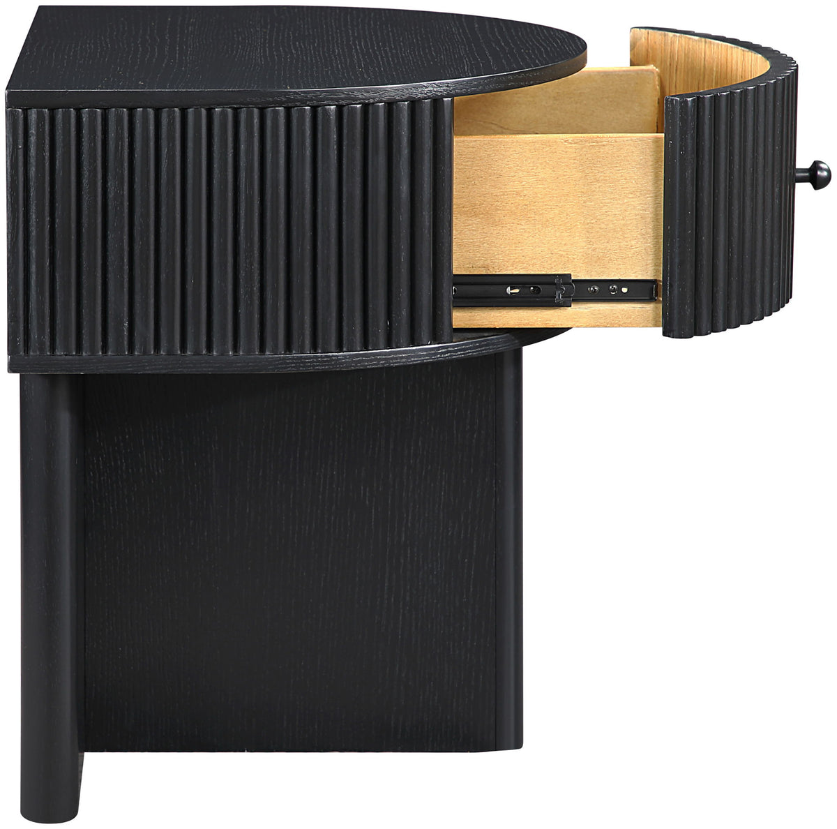 Cortland - Acacia Veneer And Solid Wood Night Stand
