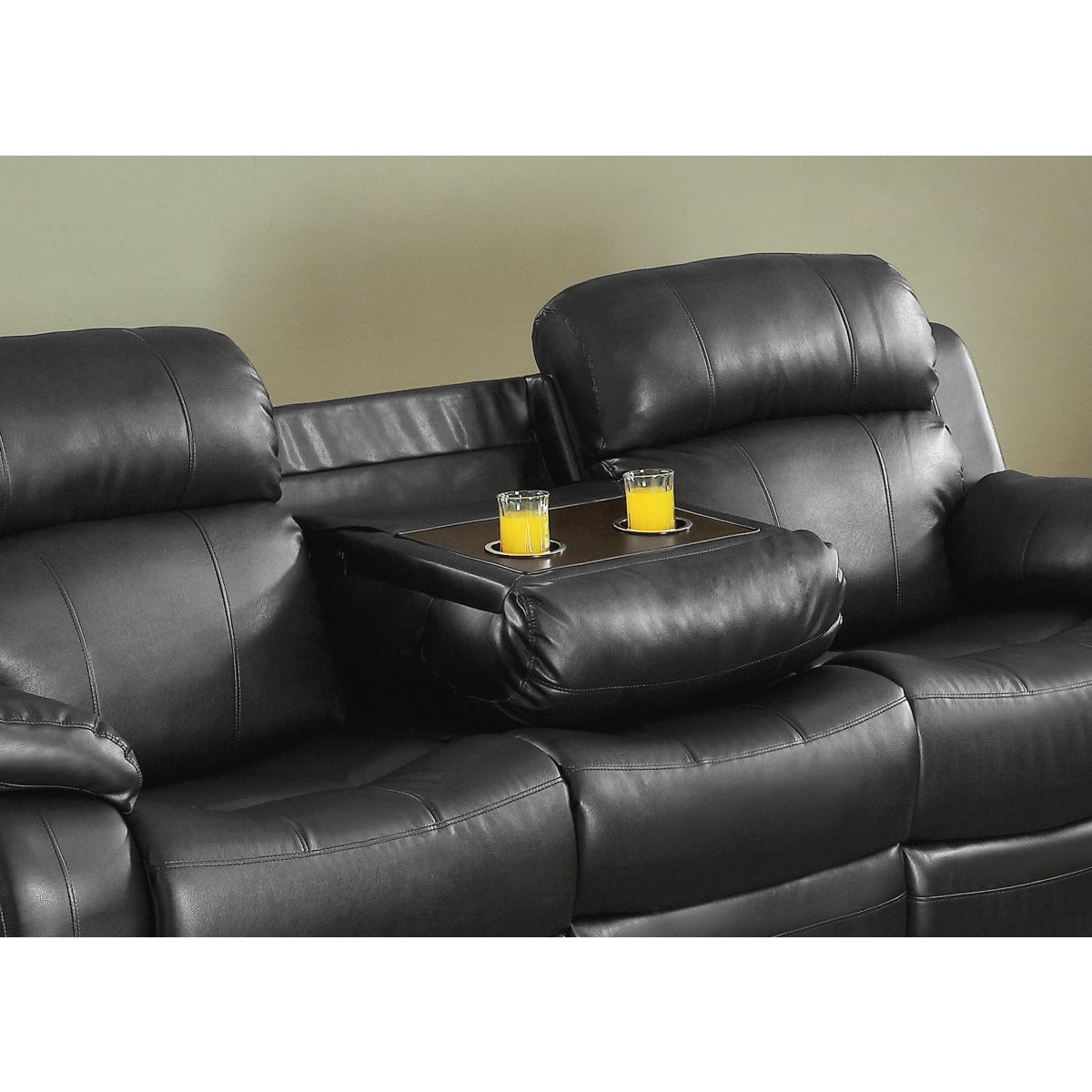 Marille - Double Reclining Sofa With Center Drop-Down Cup Holders