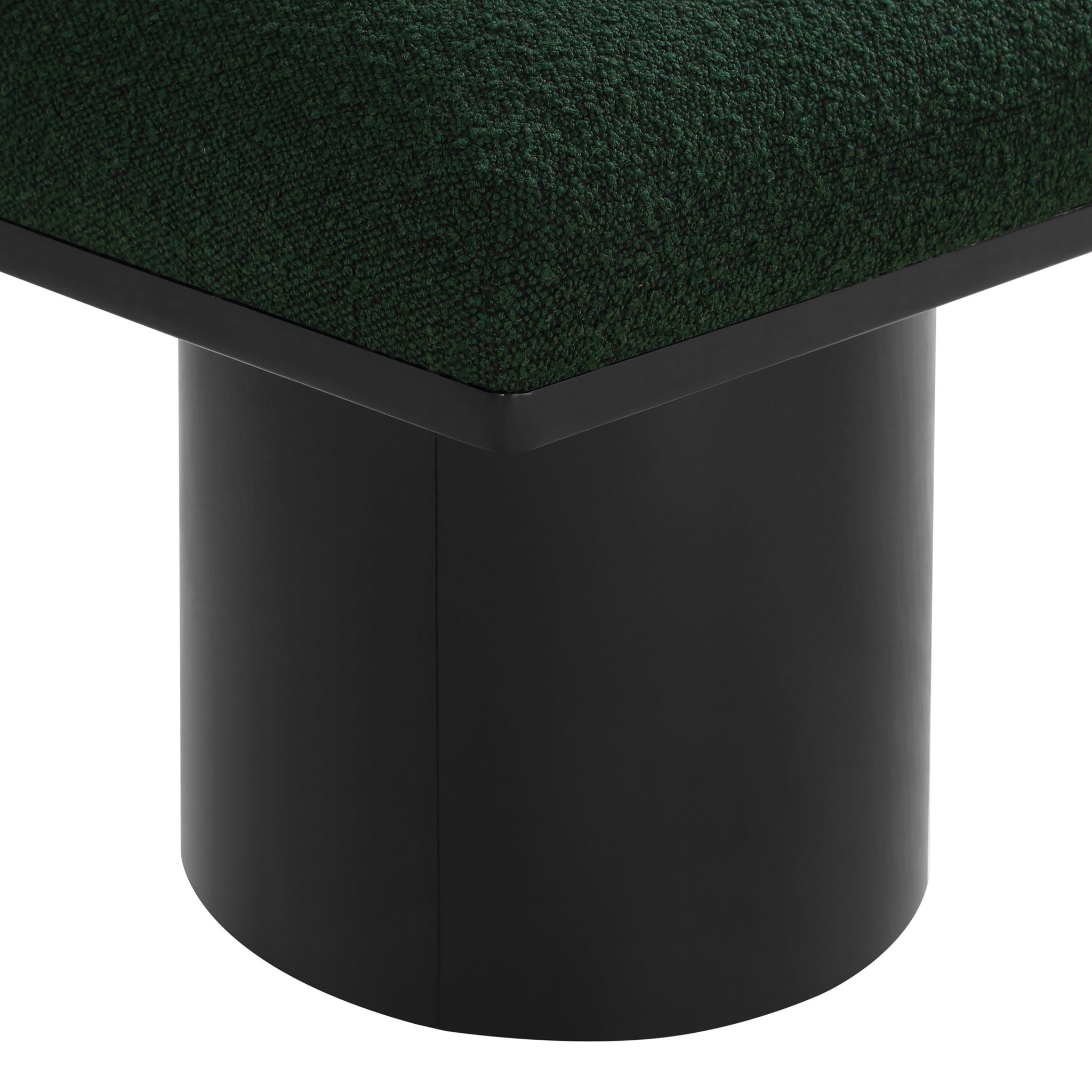 Pavilion - 5 Piece Modular Bench With Black Base