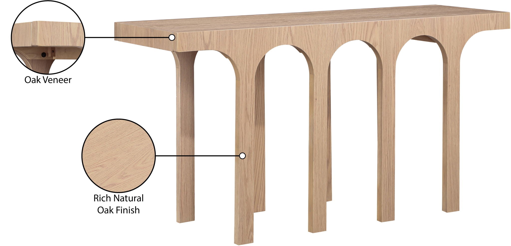 Westfield - Wood Console Table