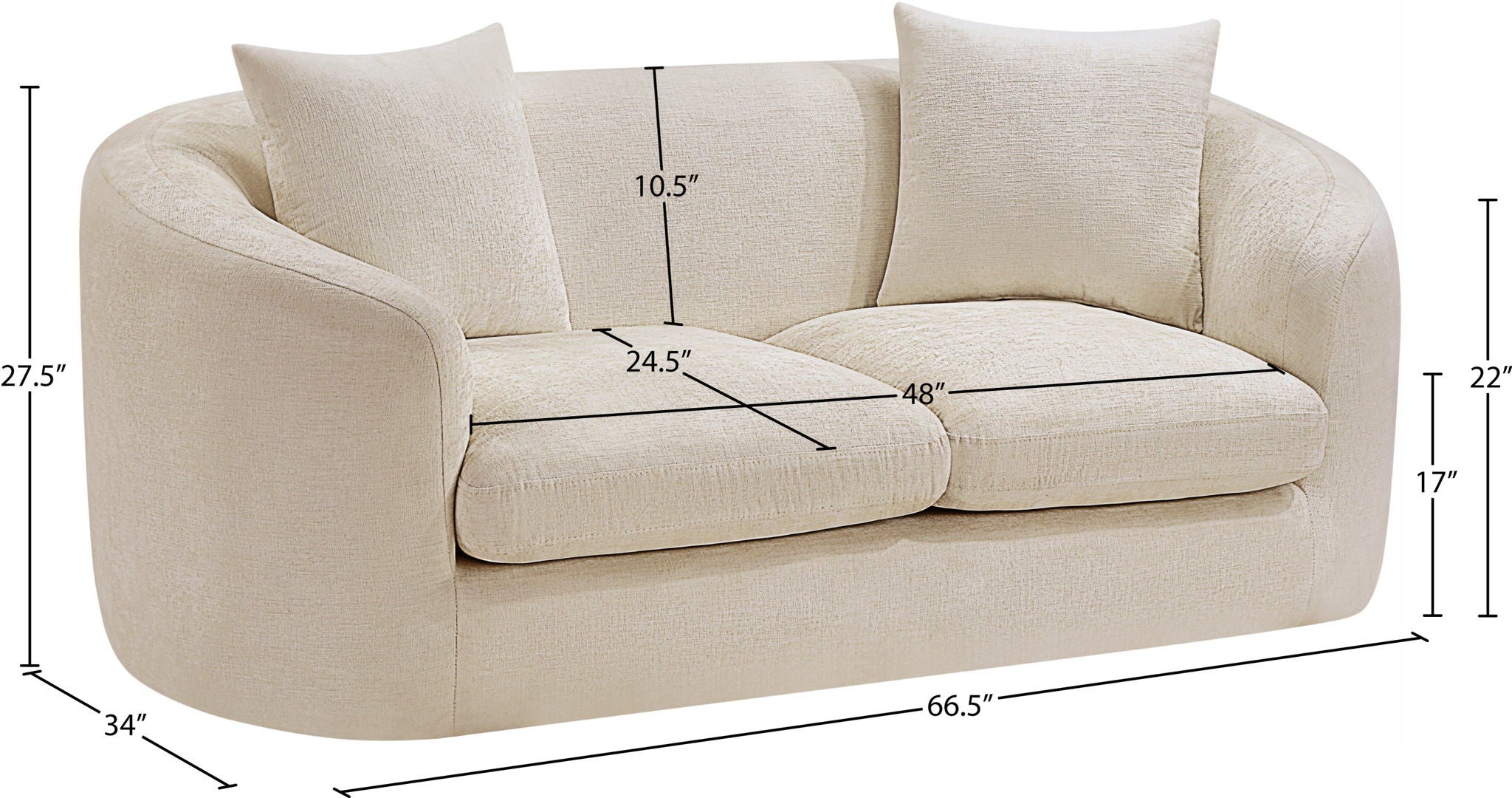 Penelope - Loveseat
