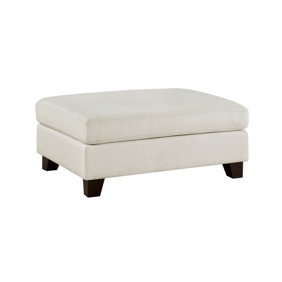 Zeke - Ottoman - Ivory
