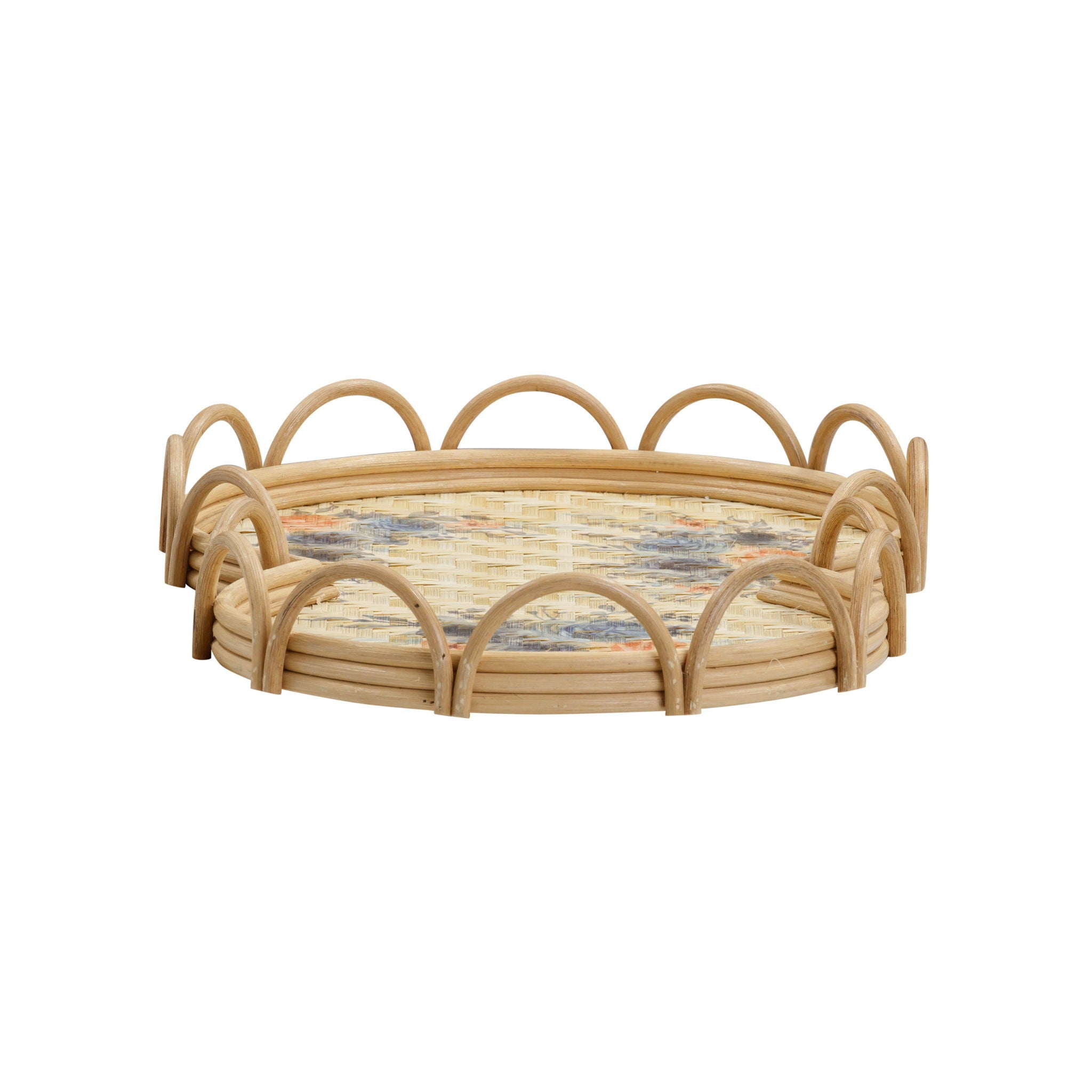 Corey - Figure Eight Bamboo Tray - Multi