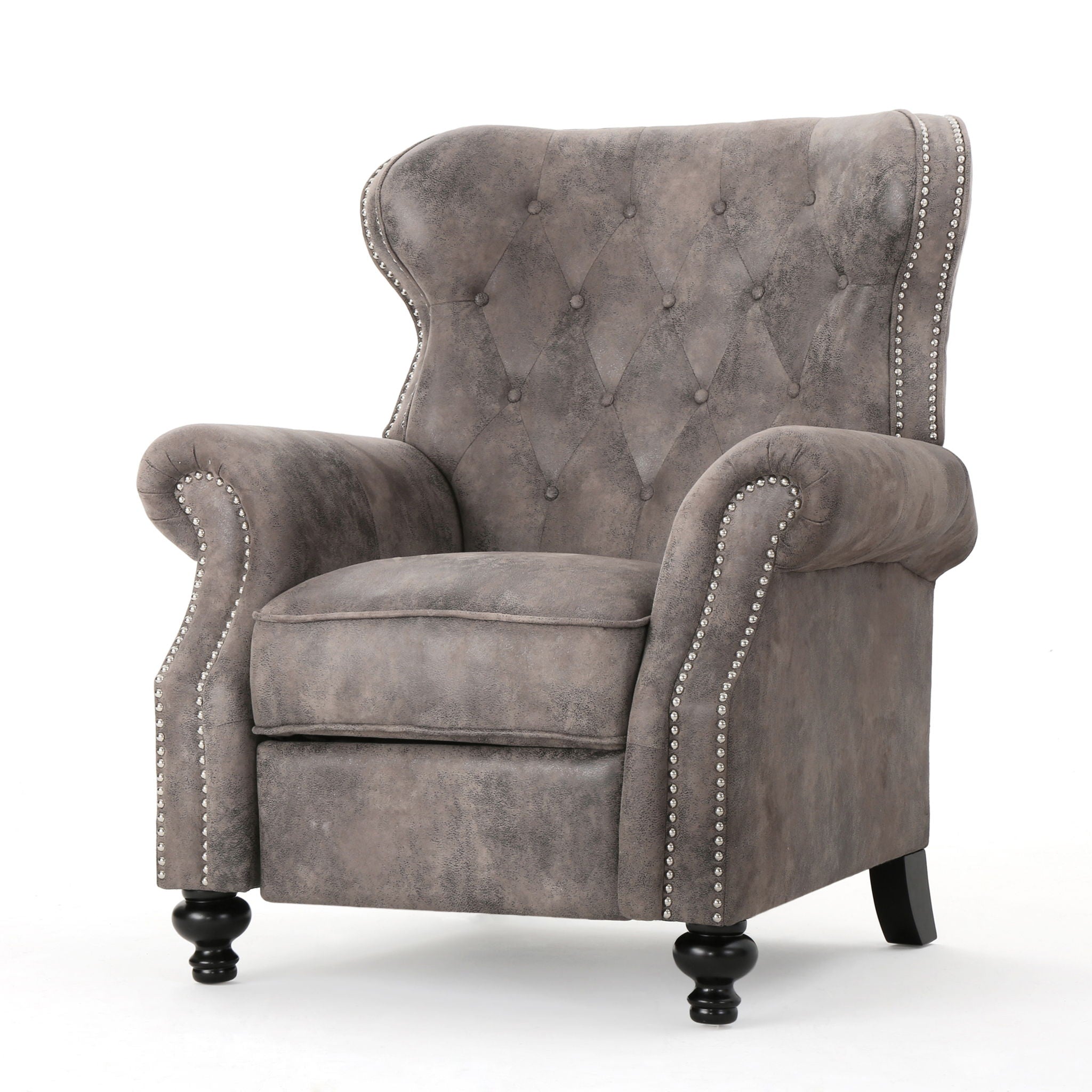 Modern Manual Push Back Recliner Chair
