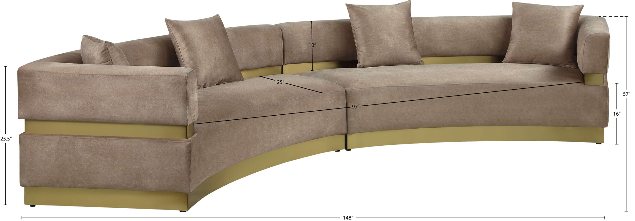 Belsa - 2 Piece Sectional