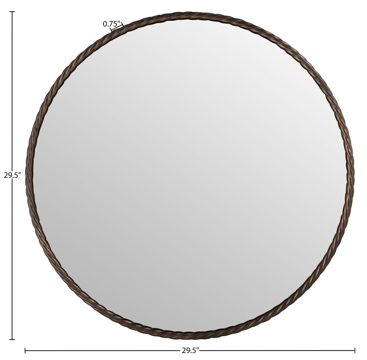 Braida - Iron Frame Mirror