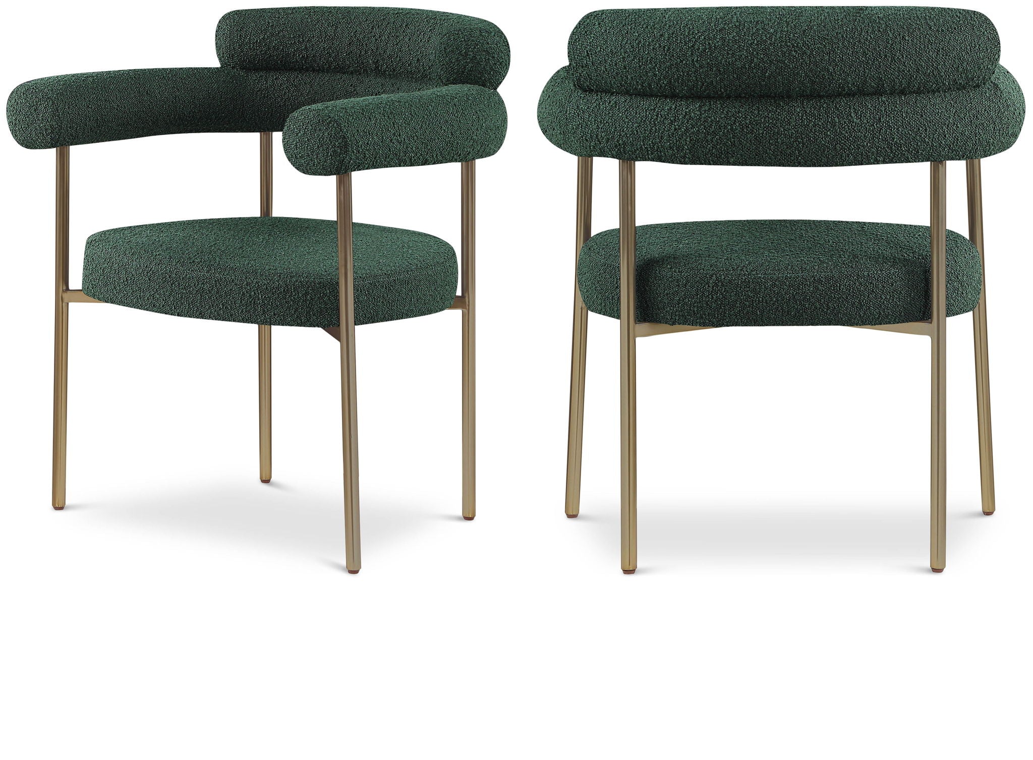 Blake - Boucle Fabric Dining Chair (Set of 2)