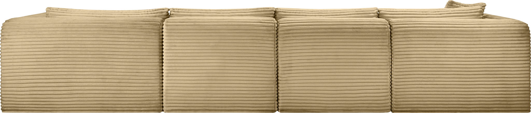Shaggy - 4 Piece Modular Sectional