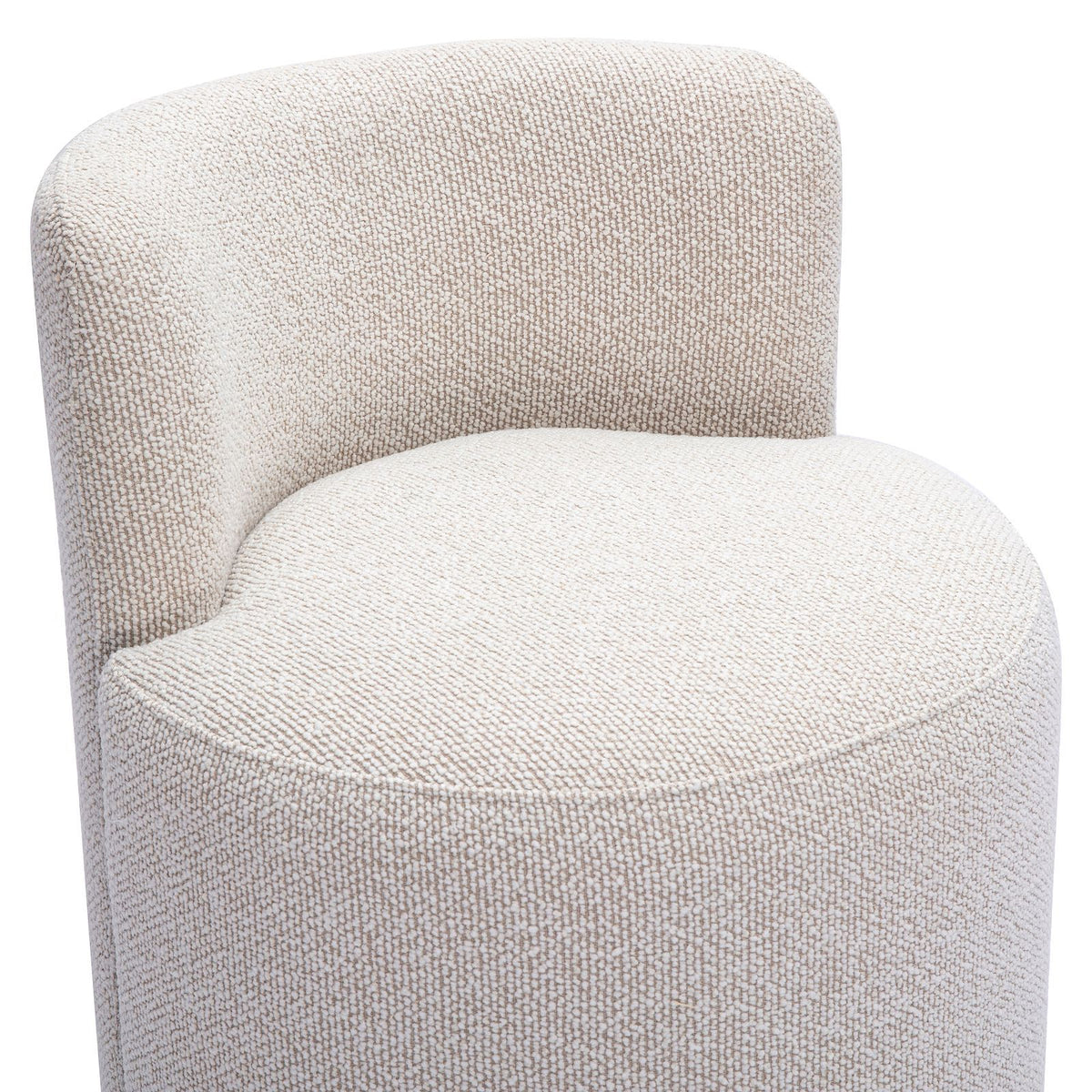 Hakuna - Performance Boucle Desk Chair - Cream
