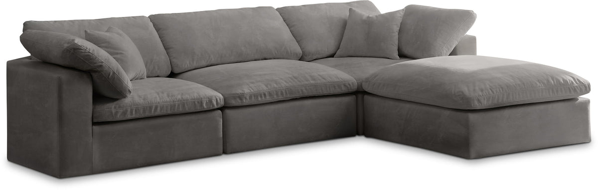 Cozy - 4 Piece Modular Sectional With Chaise