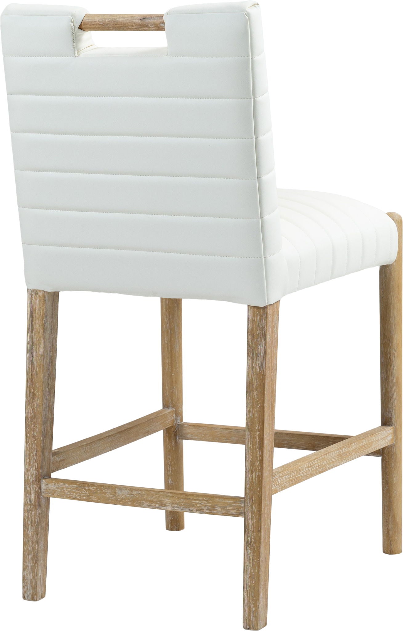 Aimee - Counter Stool - Light Brown Legs