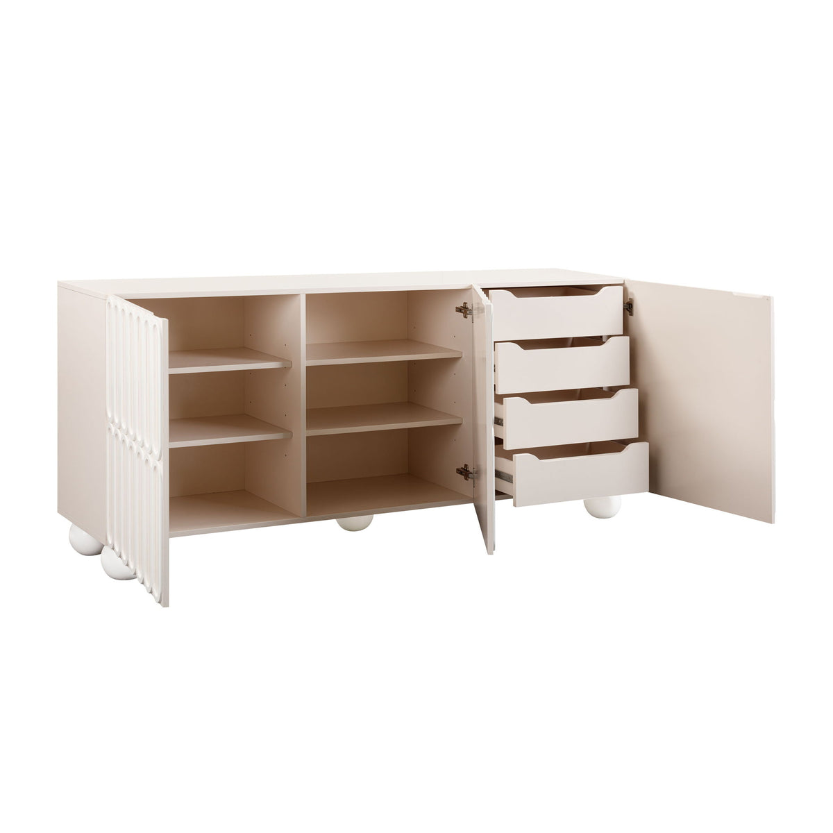 Tori Motif - Buffet - Taupe