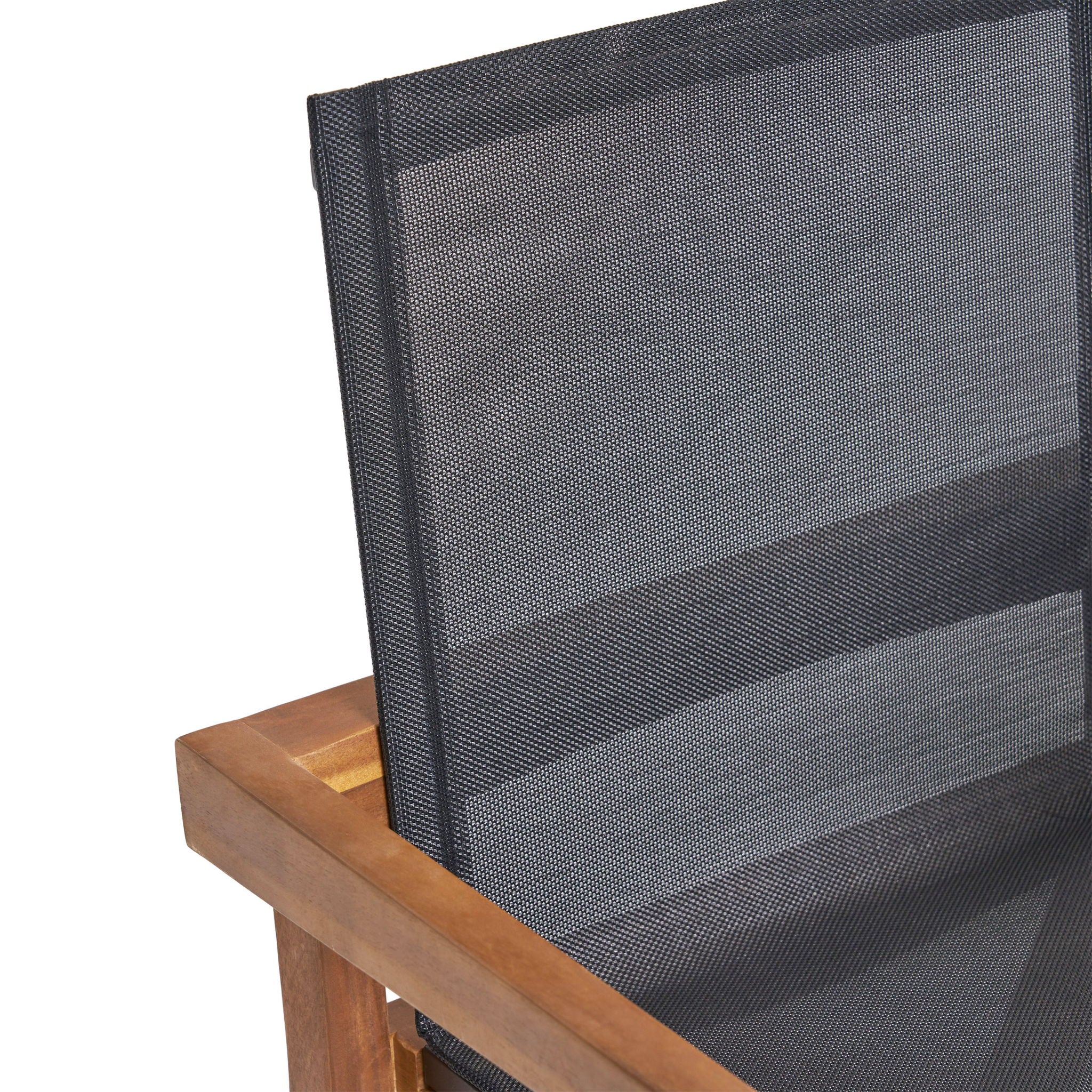 Belfast - Dining Chair With Acacia Wood Frame And Seating (Set of 2)