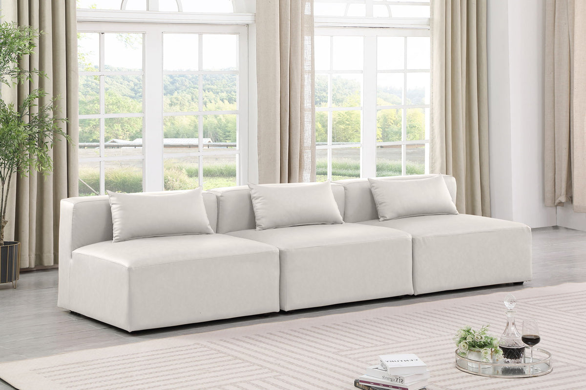 Cube - Modular 3 Seat Armless Sofa