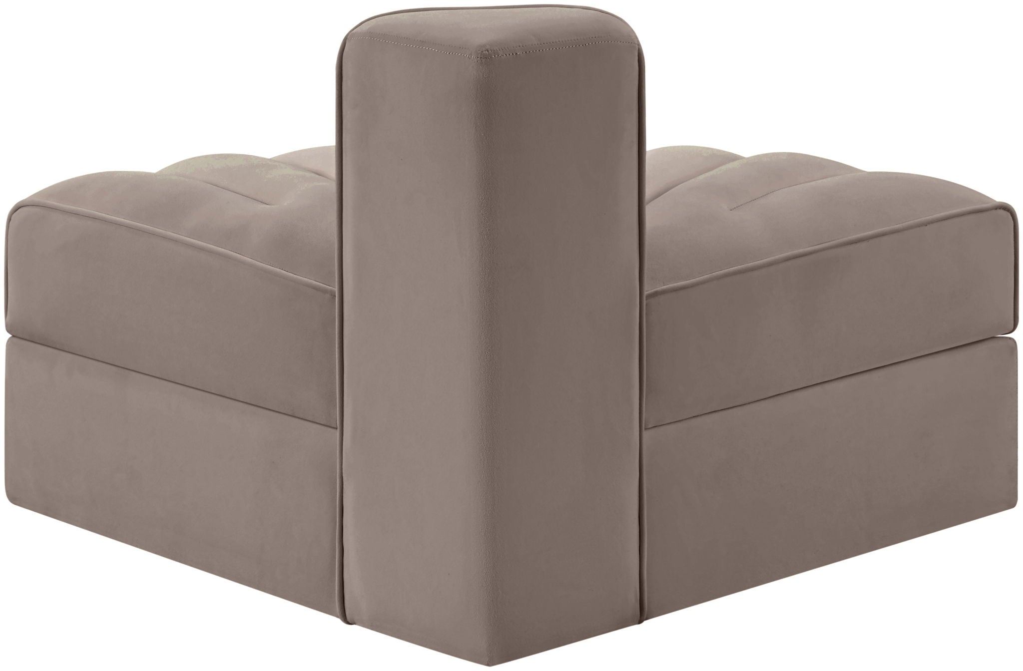 Rummi - Velvet Performance Fabric Upholstered Modular Chair
