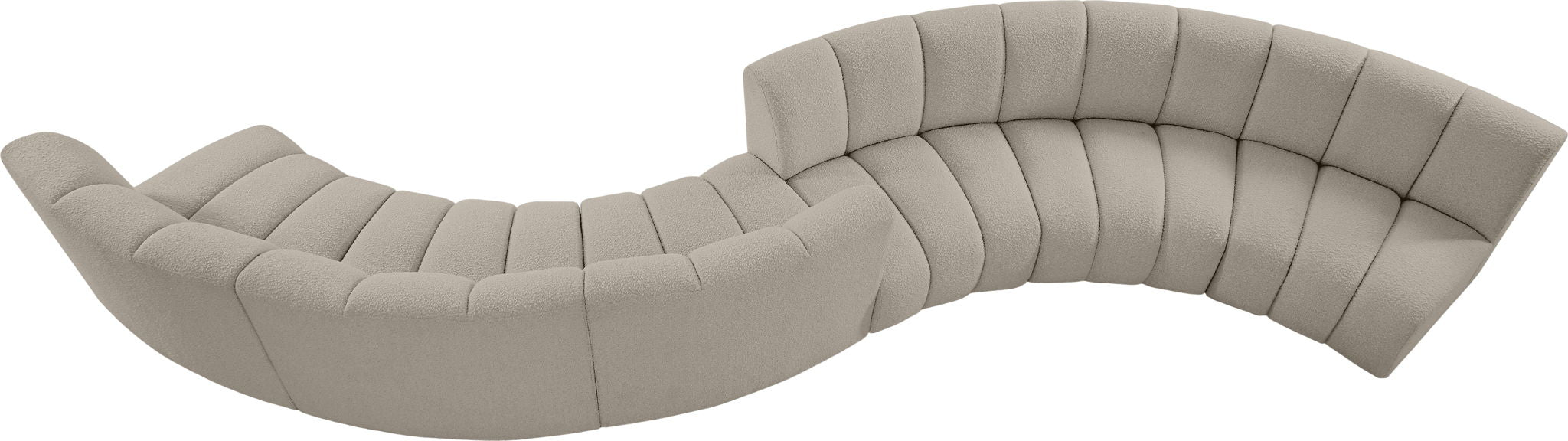 Infinity - 6 Piece Boucle Modular Sectional