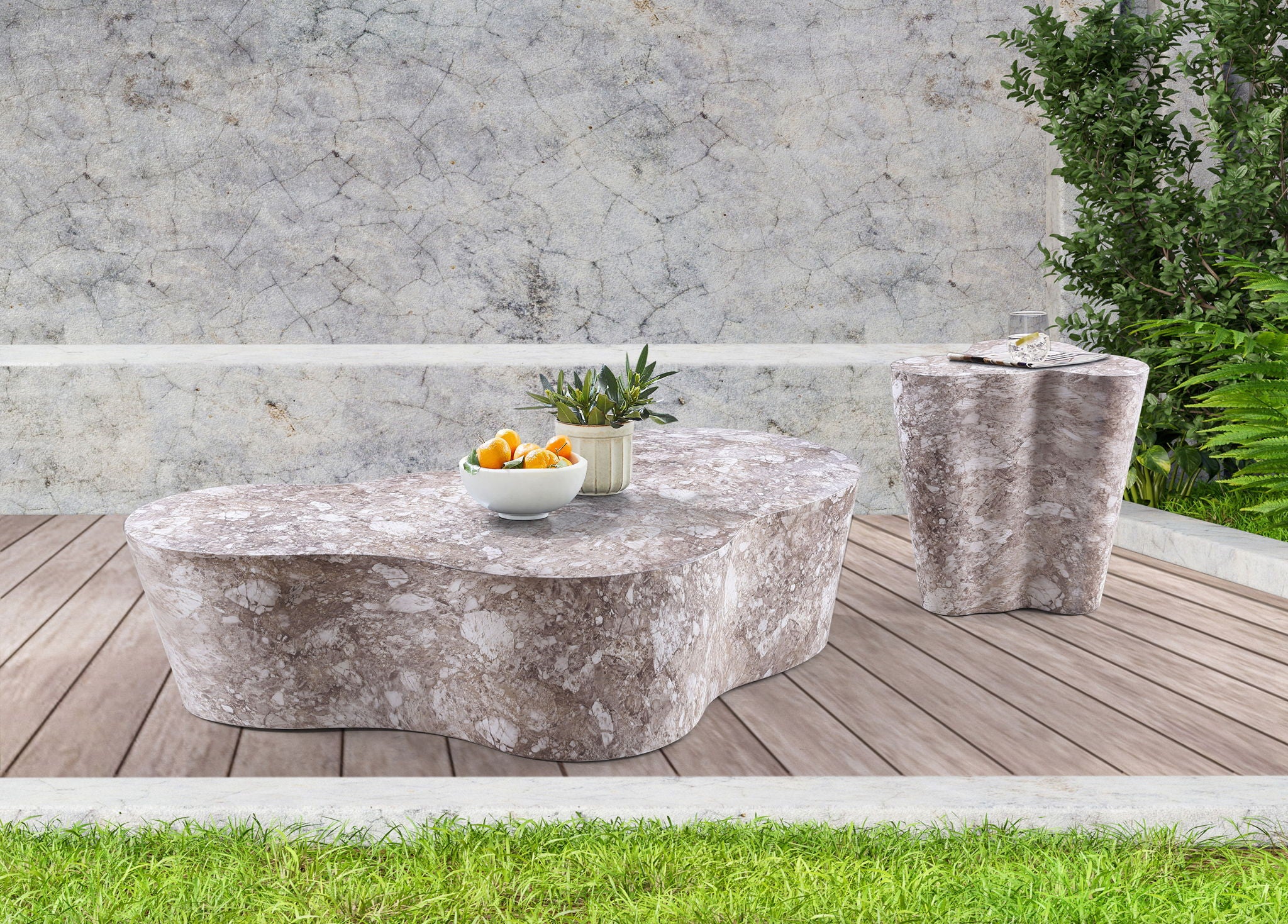Monza - Concrete End Table