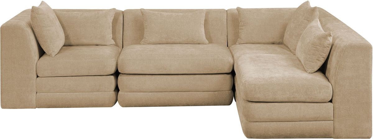 Stellar - 4 Piece Upholstered Modular Sectional